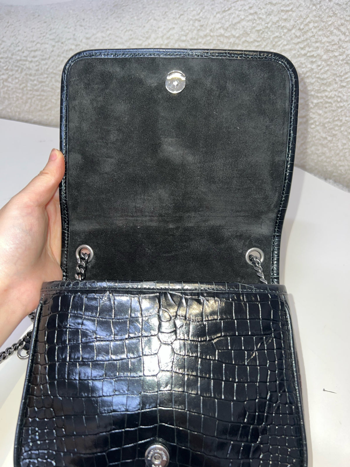 Saint Laurent - Niki - Leather - Black - (mini)