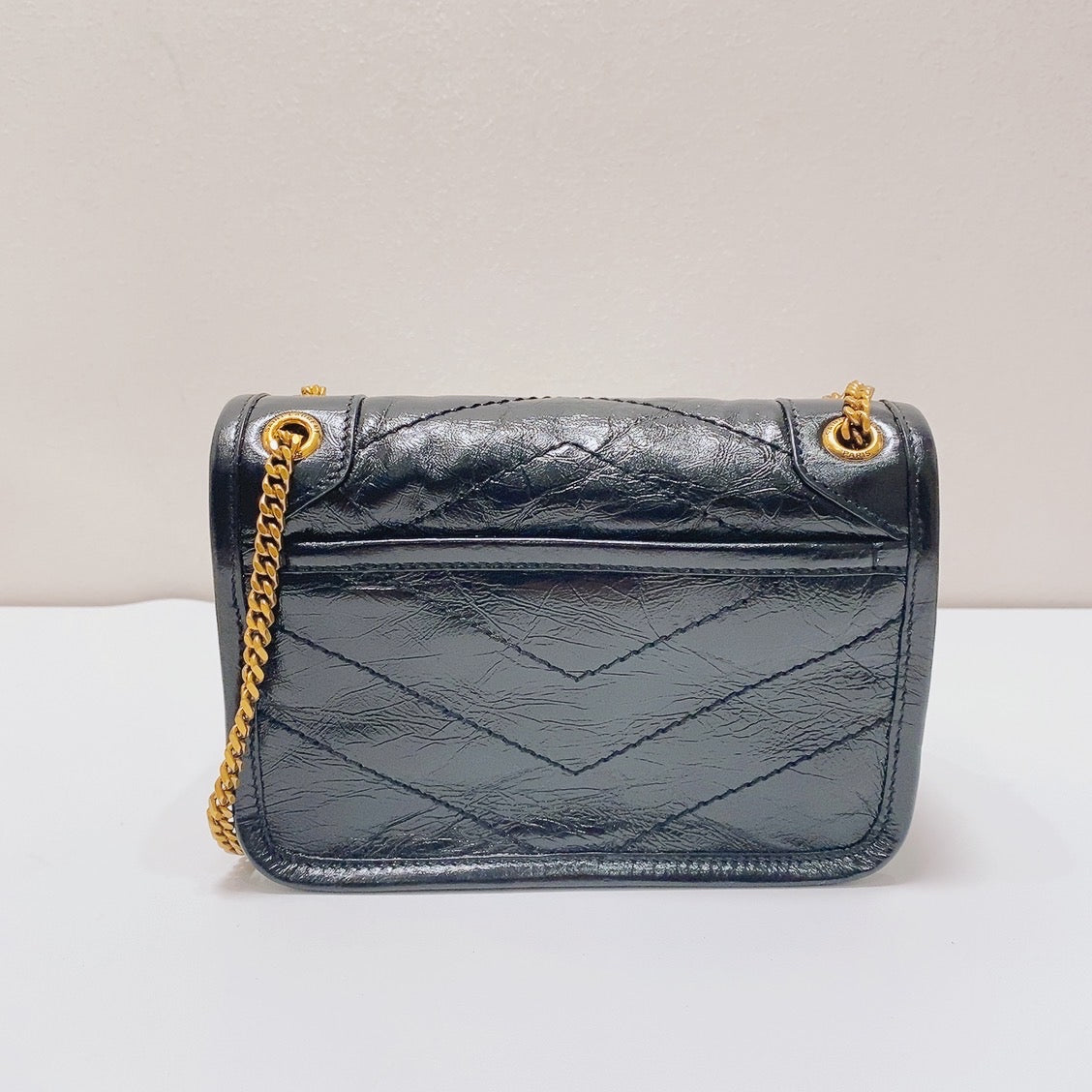 Saint Laurent - Niki - Leather - Black - (mini)