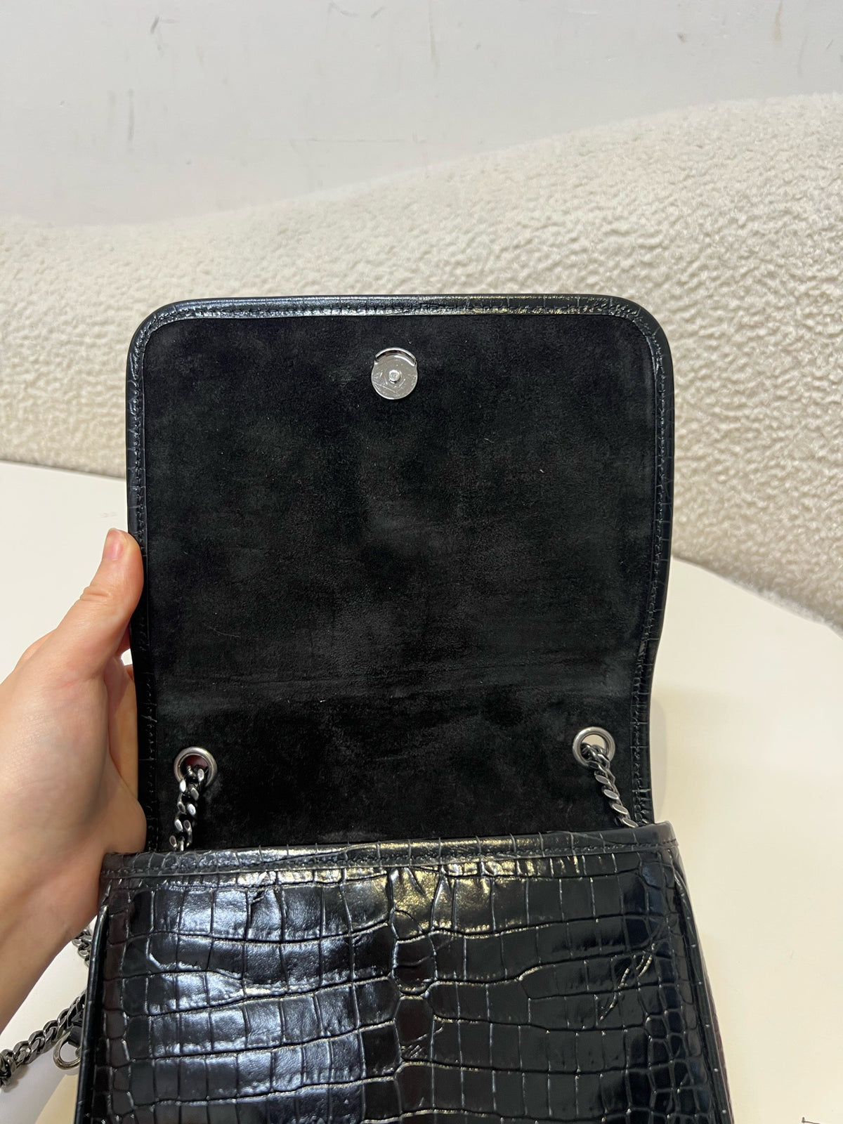 Saint Laurent - Niki - Leather - Black - (mini)