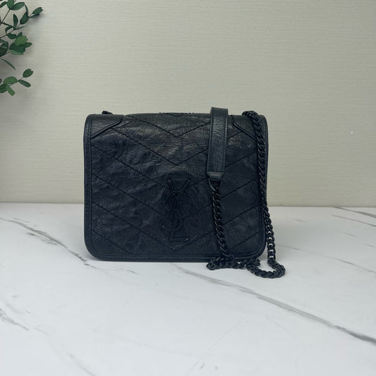 Saint Laurent - Niki - Leather - Black - (small)