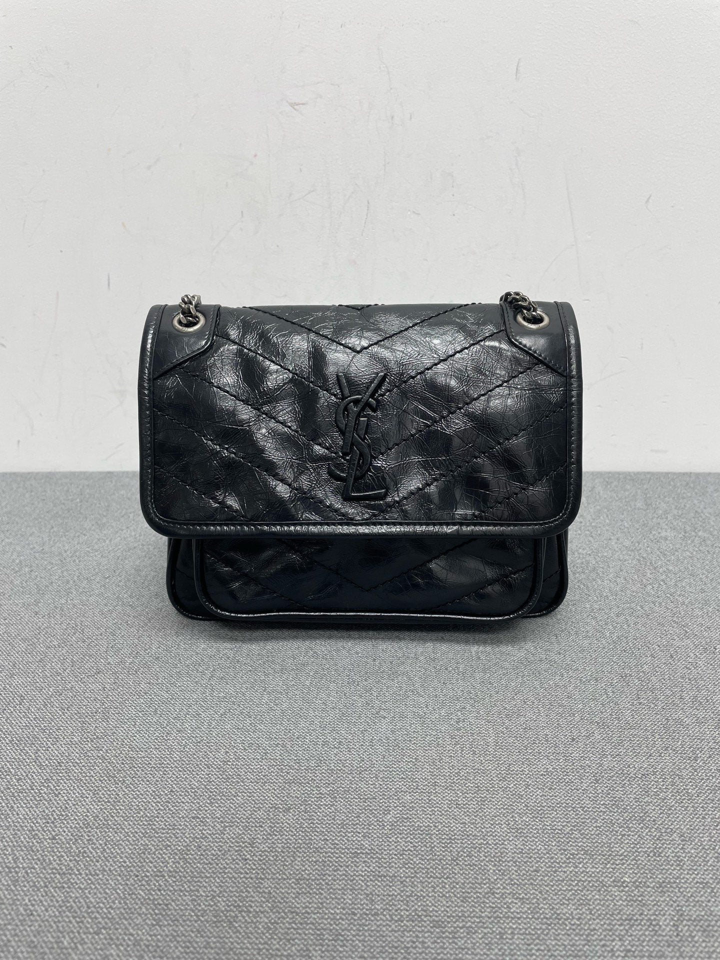 Saint Laurent - Niki - Leather - Black - (small)