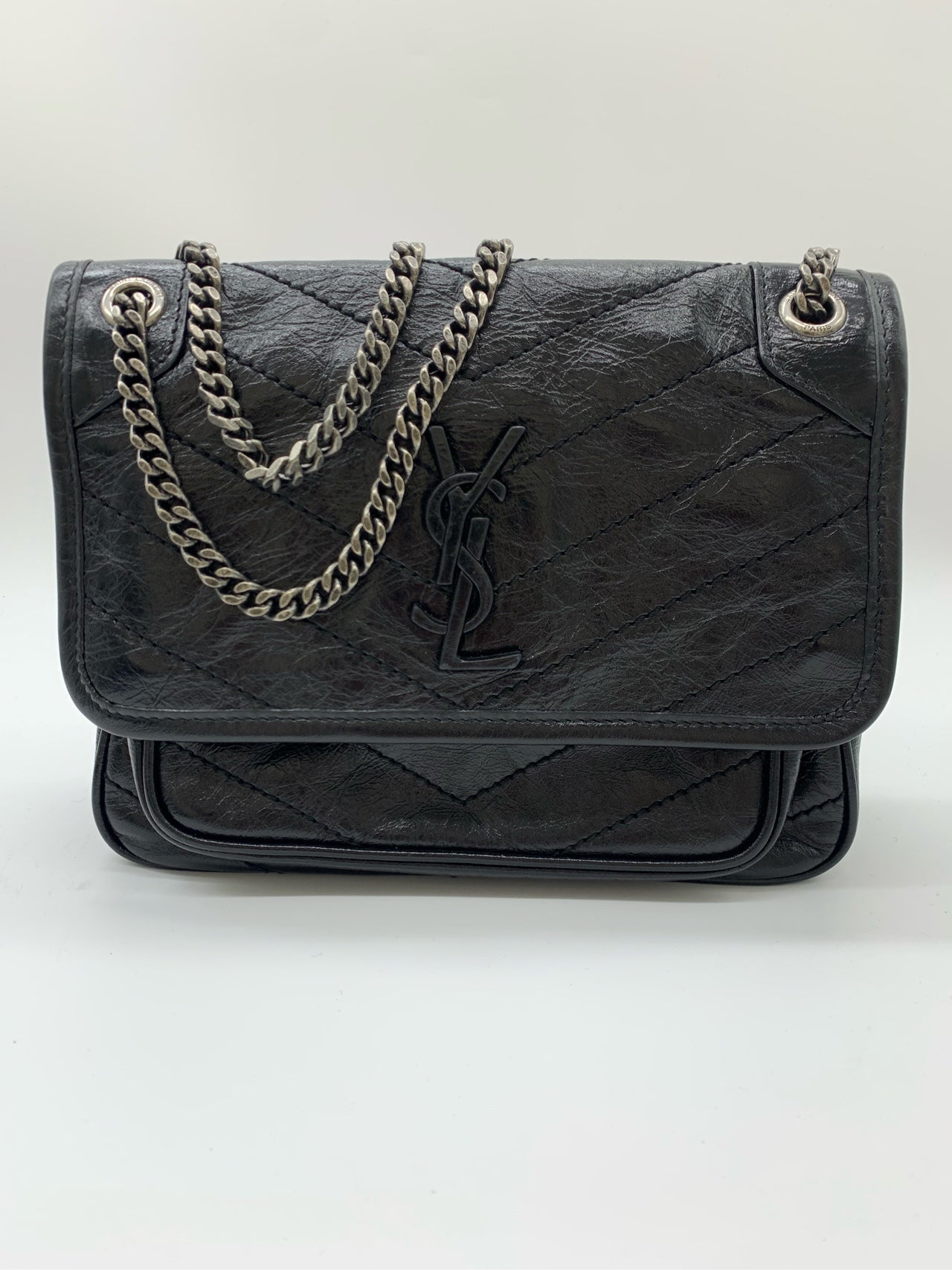 Saint Laurent - Niki - Leather - Black - (small)