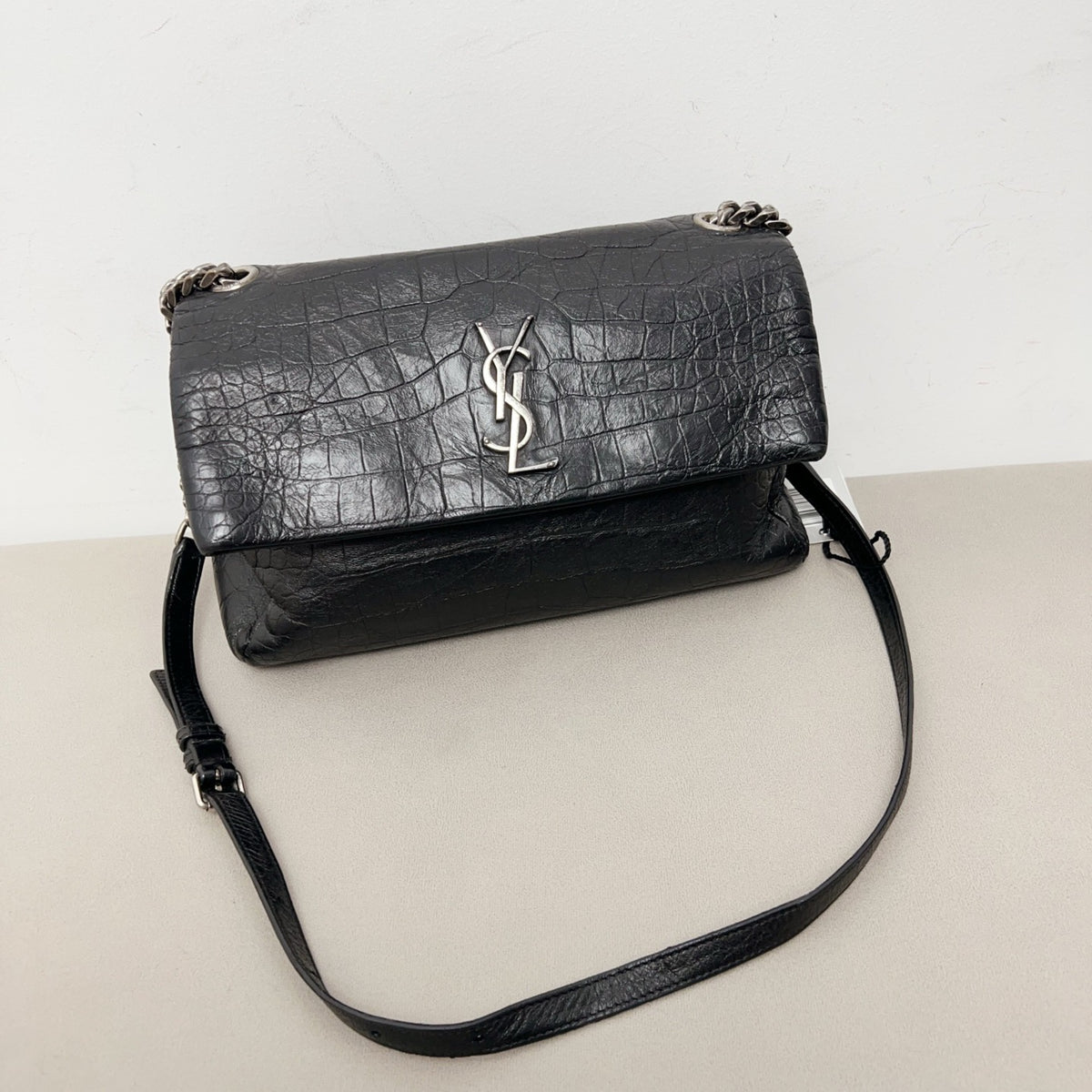 Saint Laurent - Niki - Leather - Black - (small)