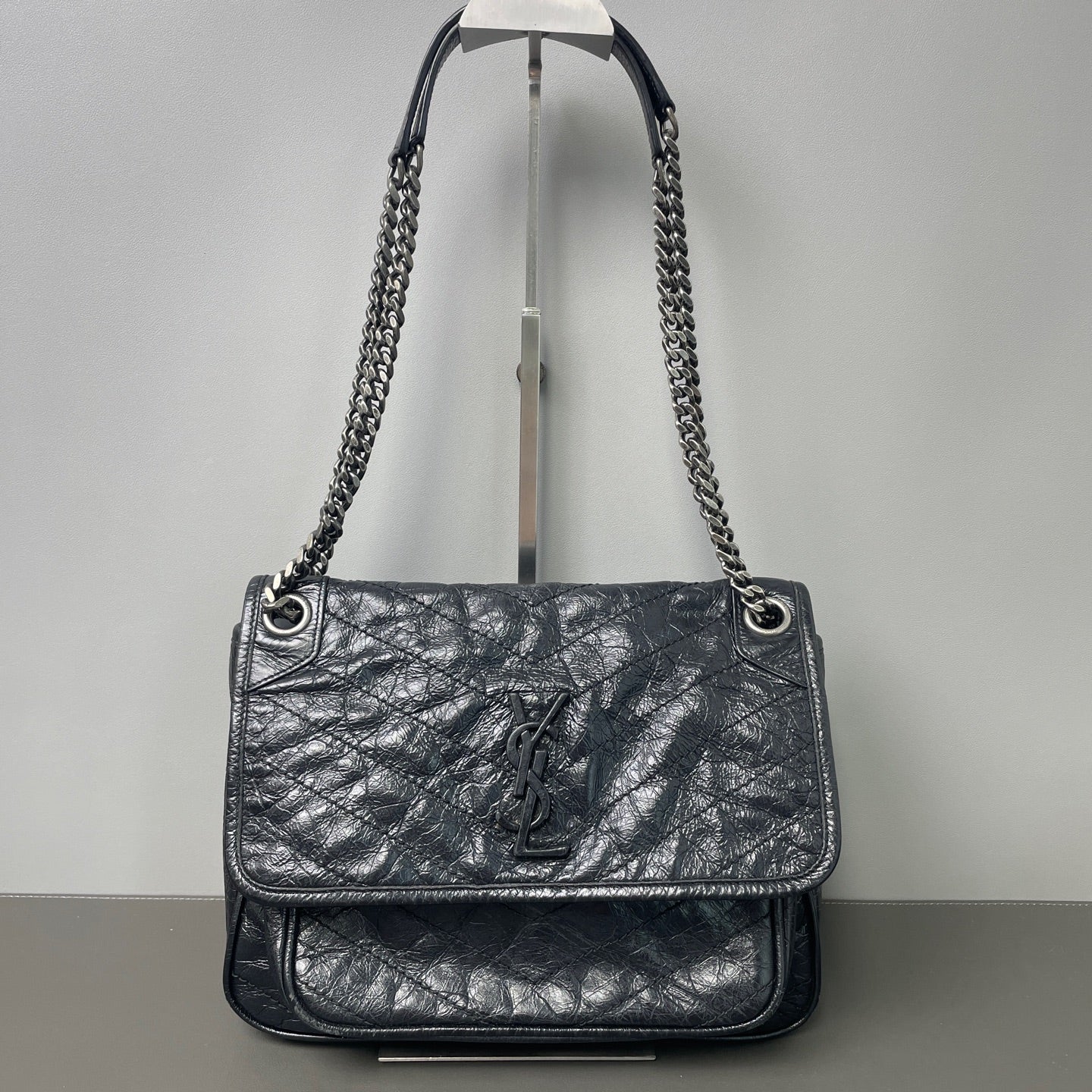 Saint Laurent - Niki - Leather - Black - (Small)