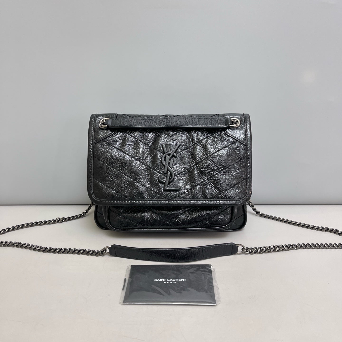 Saint Laurent - Niki - Leather - Black - (small)