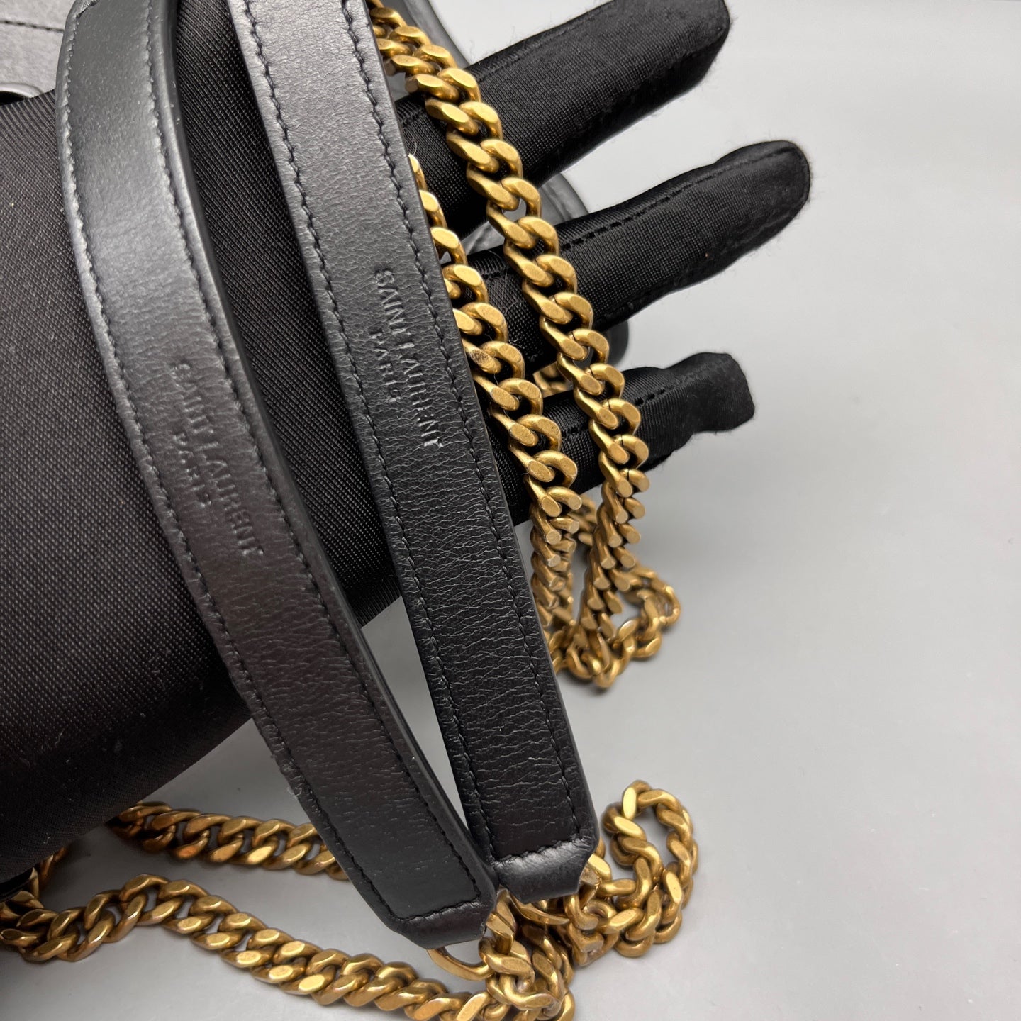 Saint Laurent - Niki - Leather - Black - (Small)