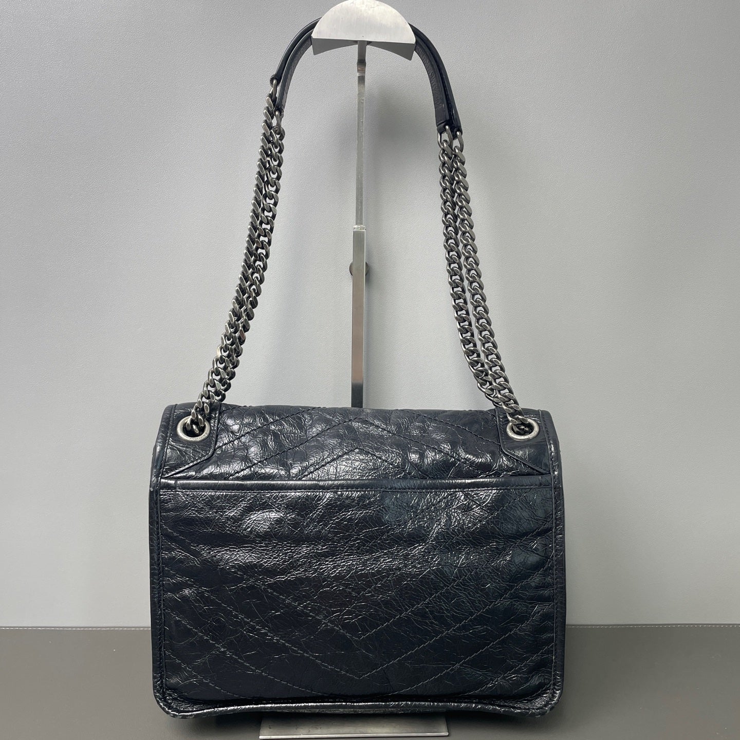 Saint Laurent - Niki - Leather - Black - (Small)