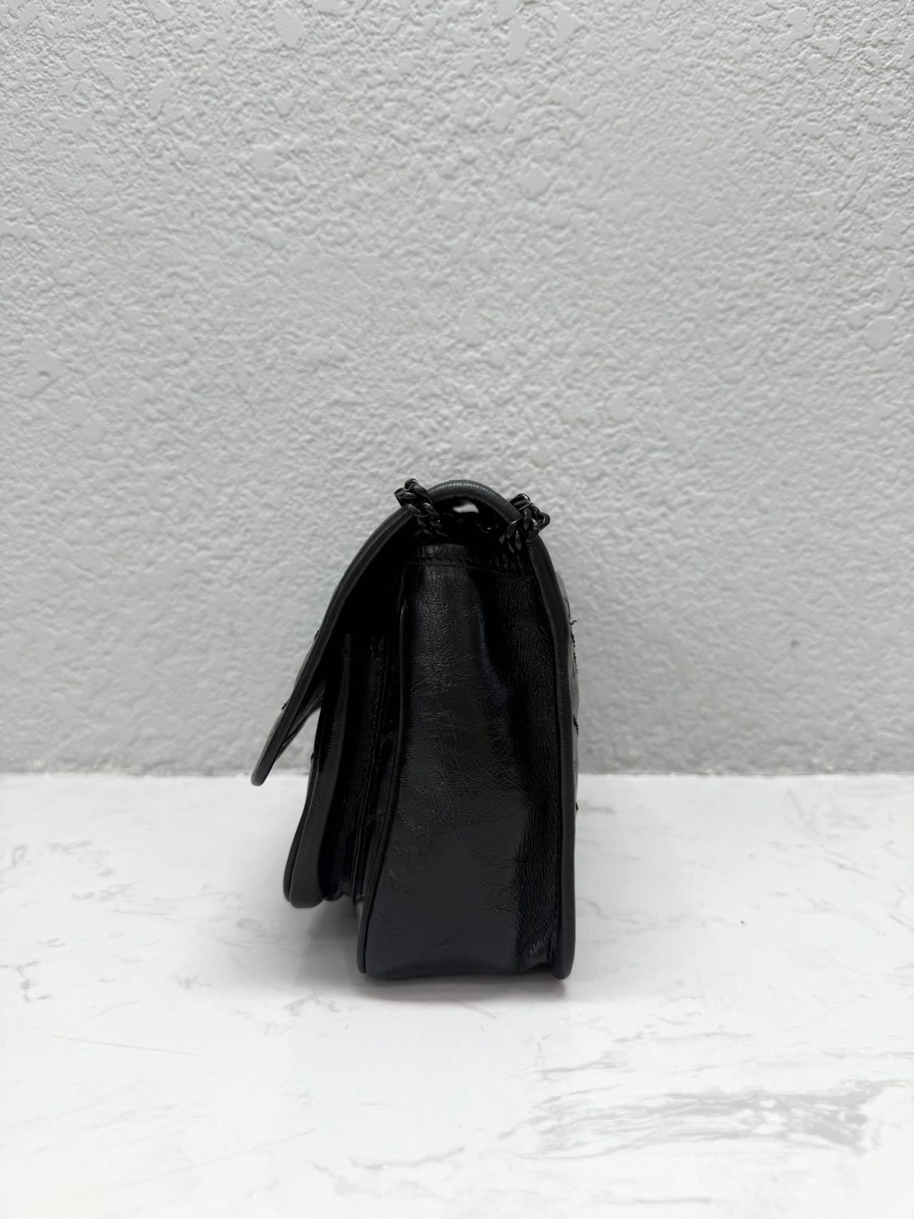 Saint Laurent - Niki - Leather - Black - (small)