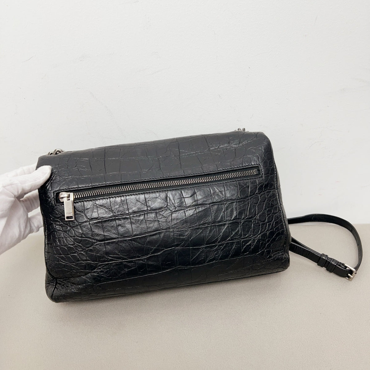 Saint Laurent - Niki - Leather - Black - (small)