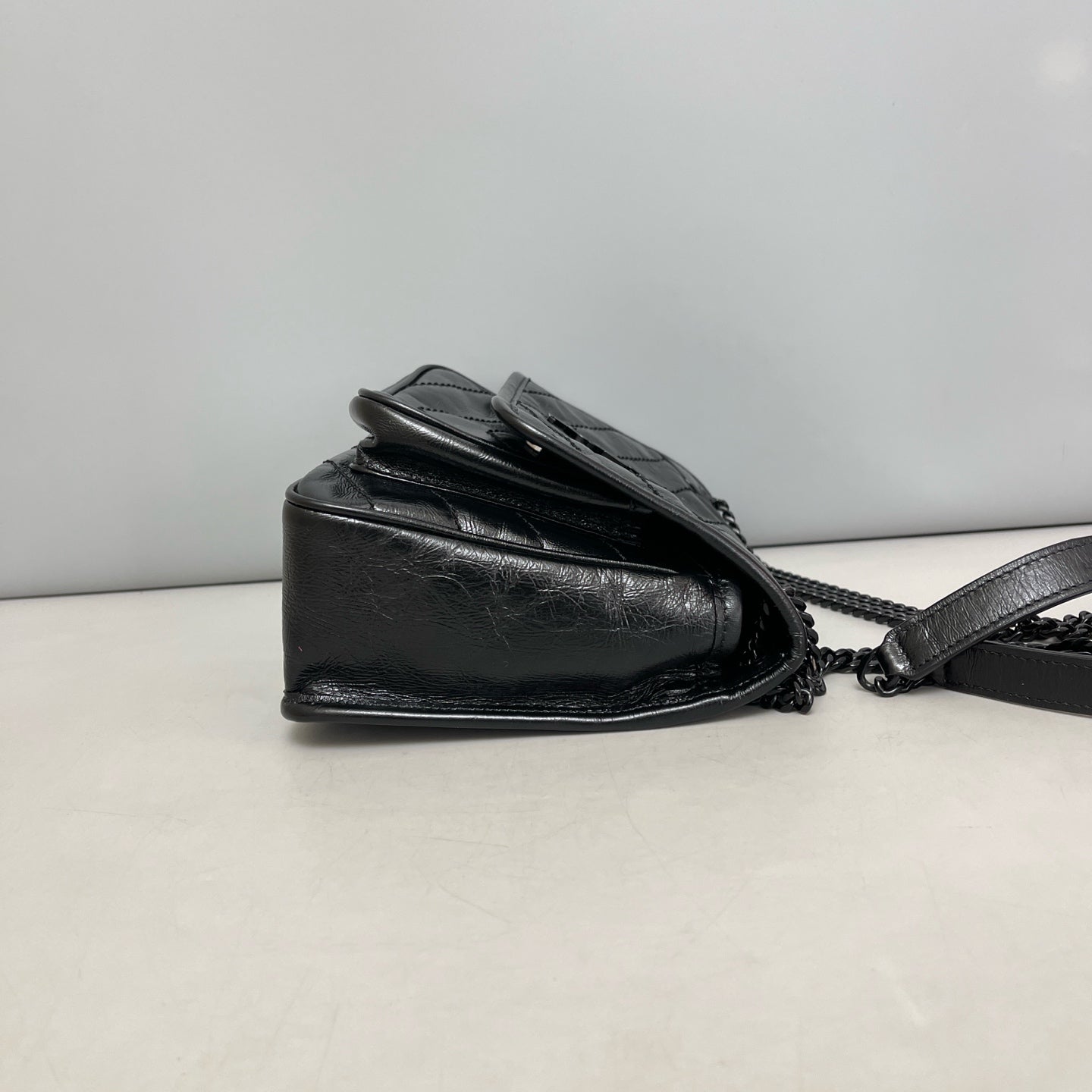 Saint Laurent - Niki - Leather - Black - (small)