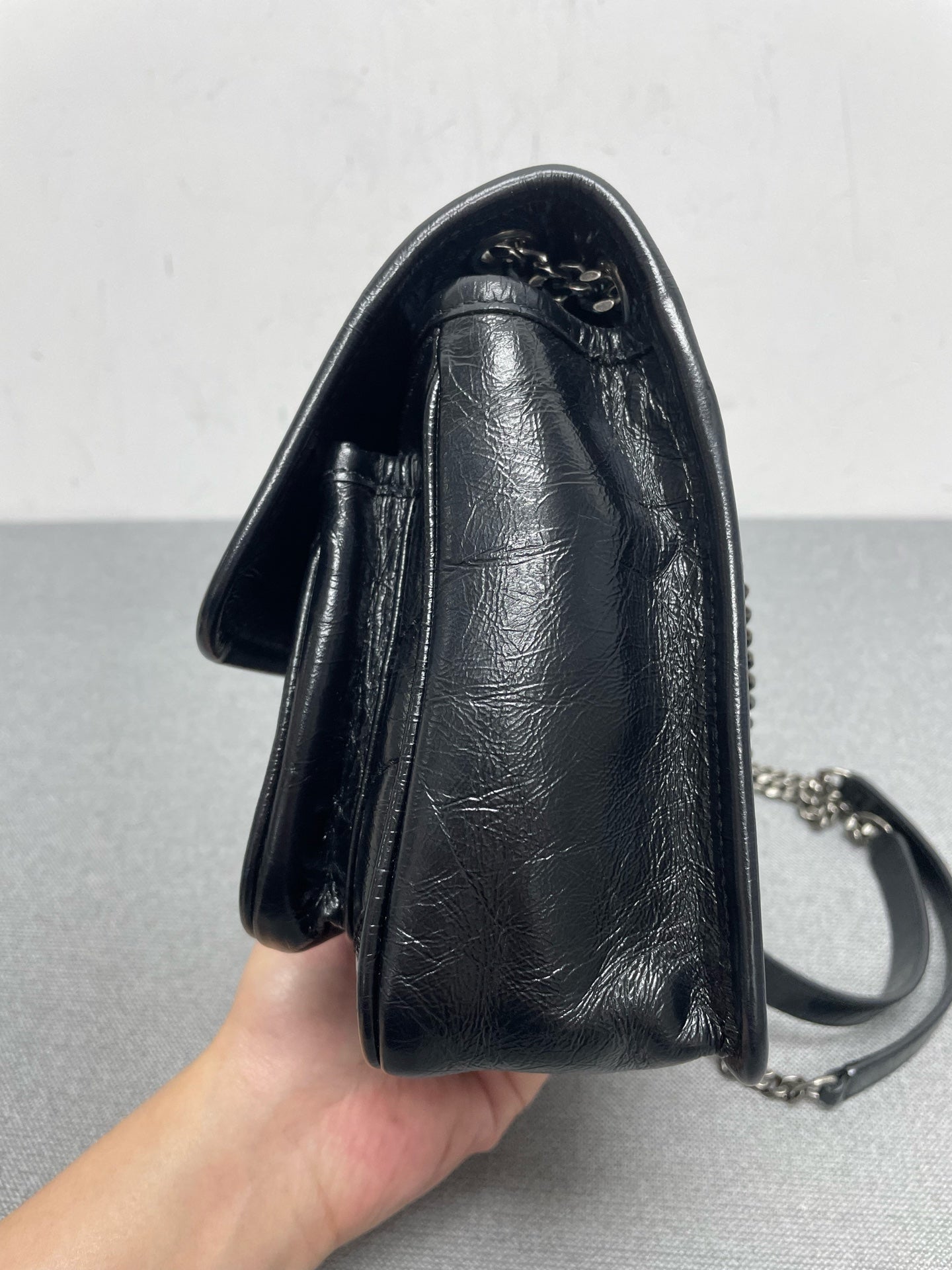 Saint Laurent - Niki - Leather - Black - (small)