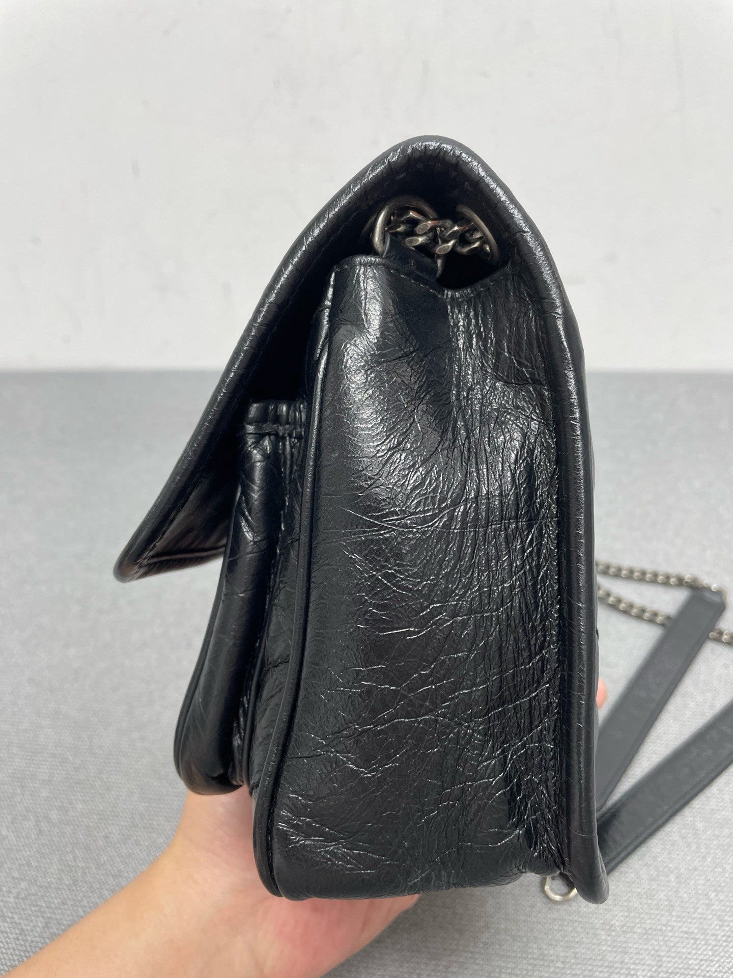 Saint Laurent - Niki - Leather - Black - (small)