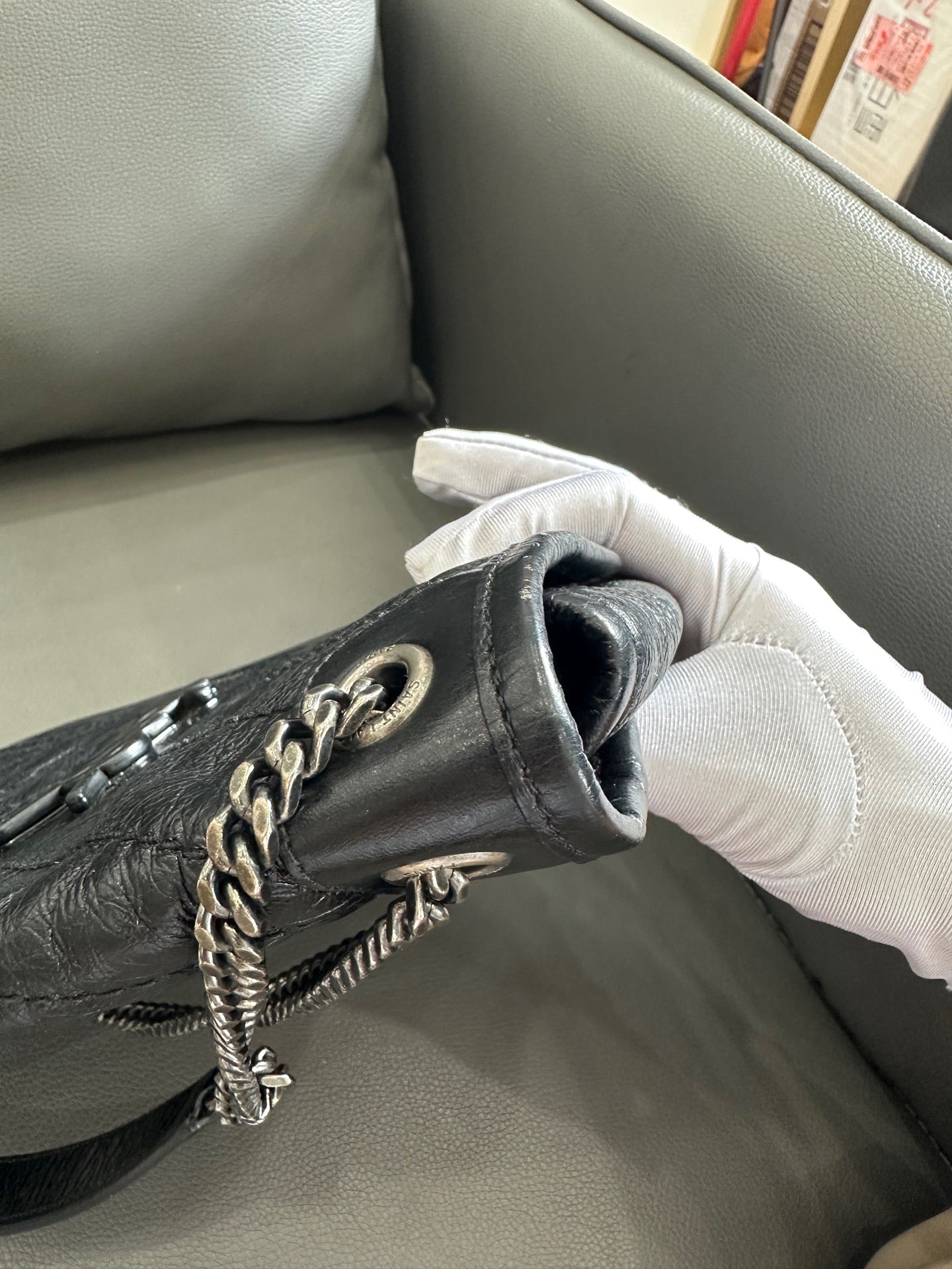 Saint Laurent - Niki - Leather - Black - (Small)