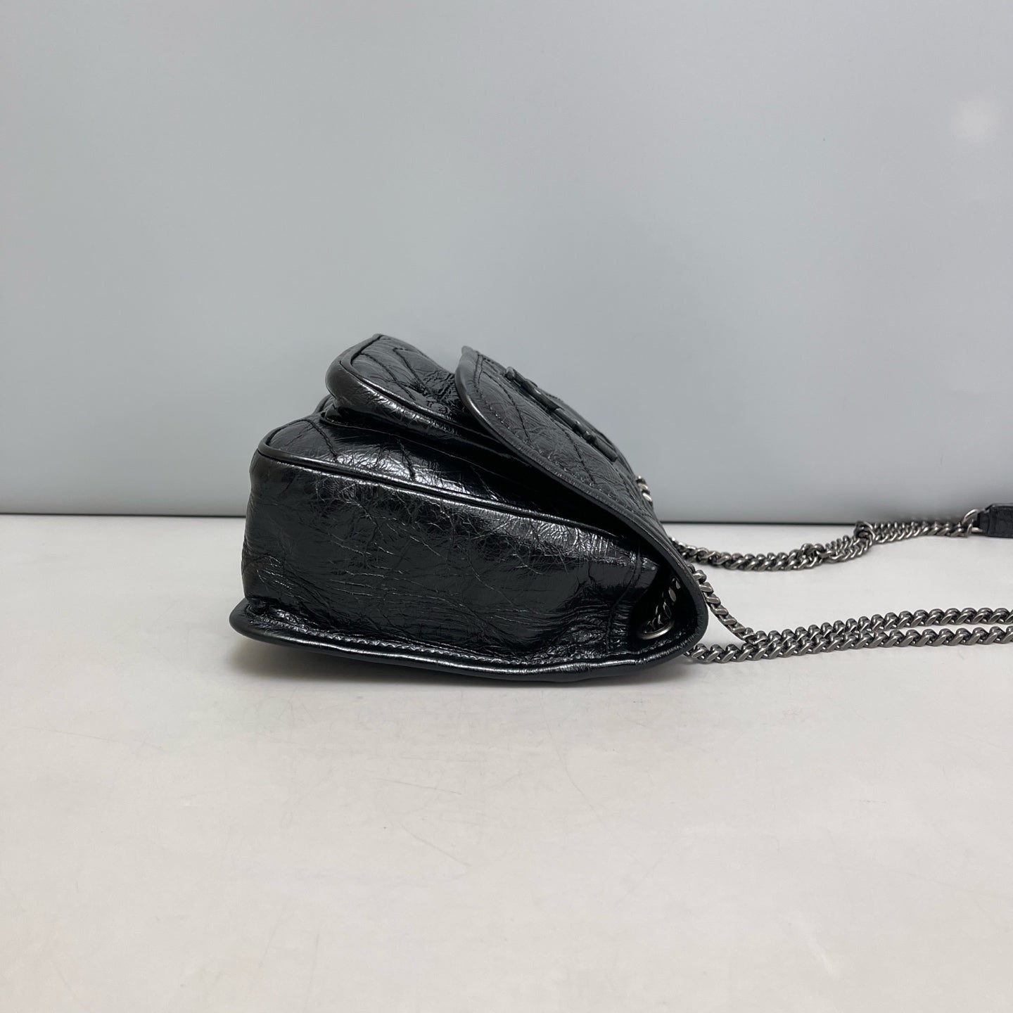 Saint Laurent - Niki - Leather - Black - (small)