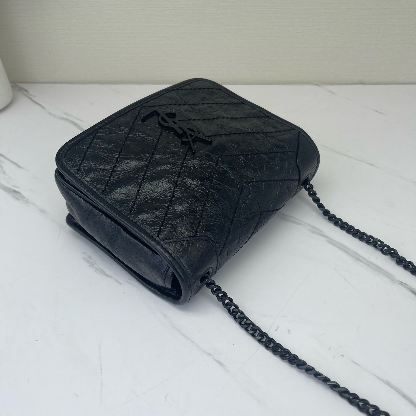 Saint Laurent - Niki - Leather - Black - (small)