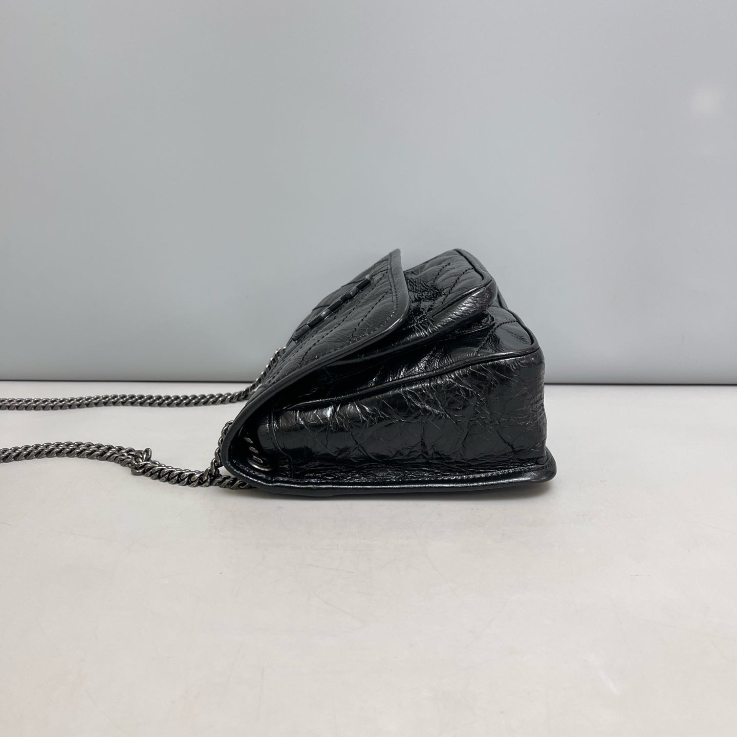 Saint Laurent - Niki - Leather - Black - (small)