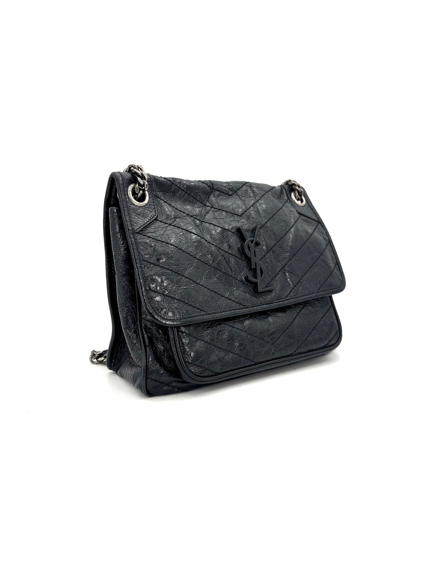Saint Laurent - Niki - Leather - Black - (small)