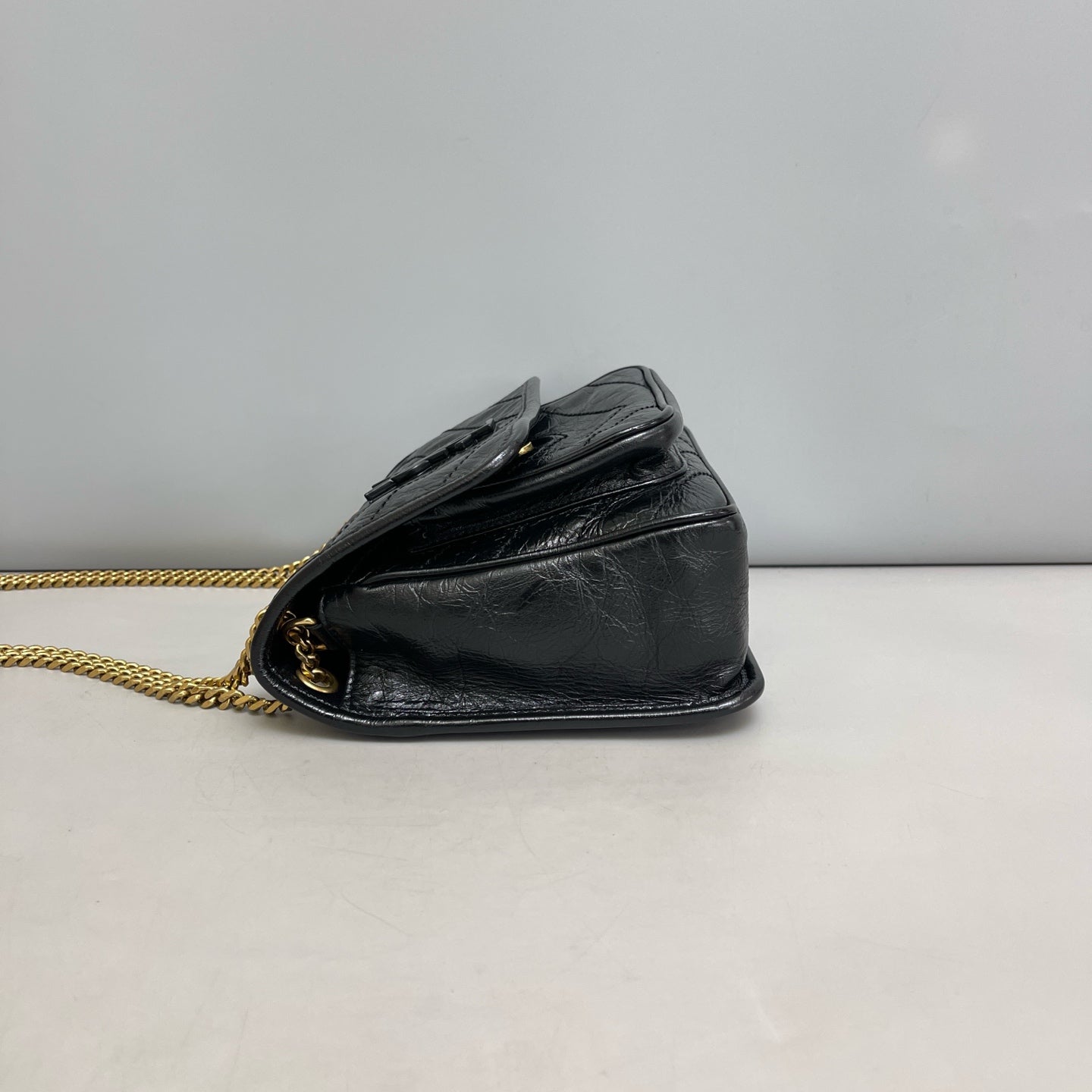 Saint Laurent - Niki - Leather - Black - (small)