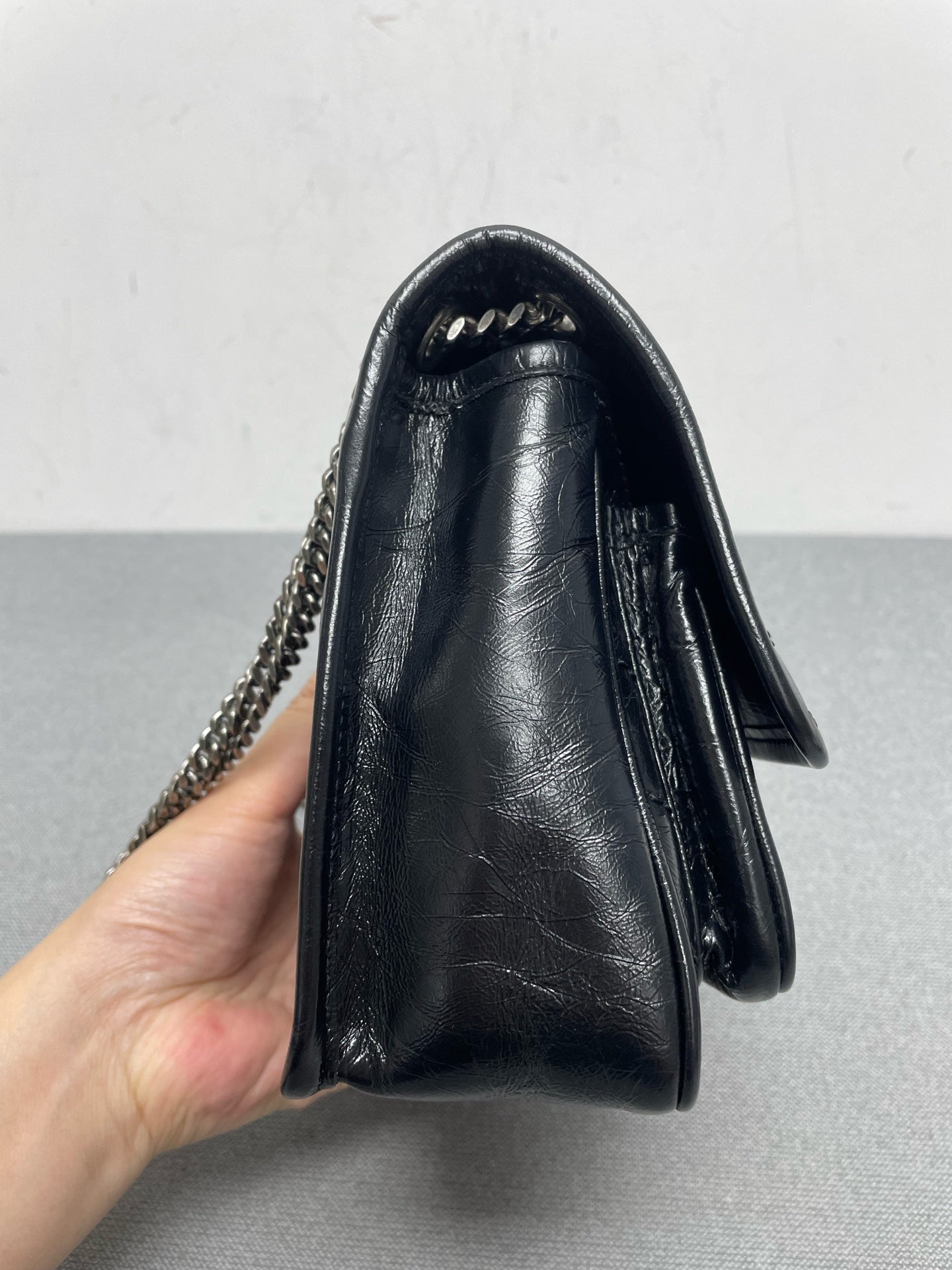 Saint Laurent - Niki - Leather - Black - (small)