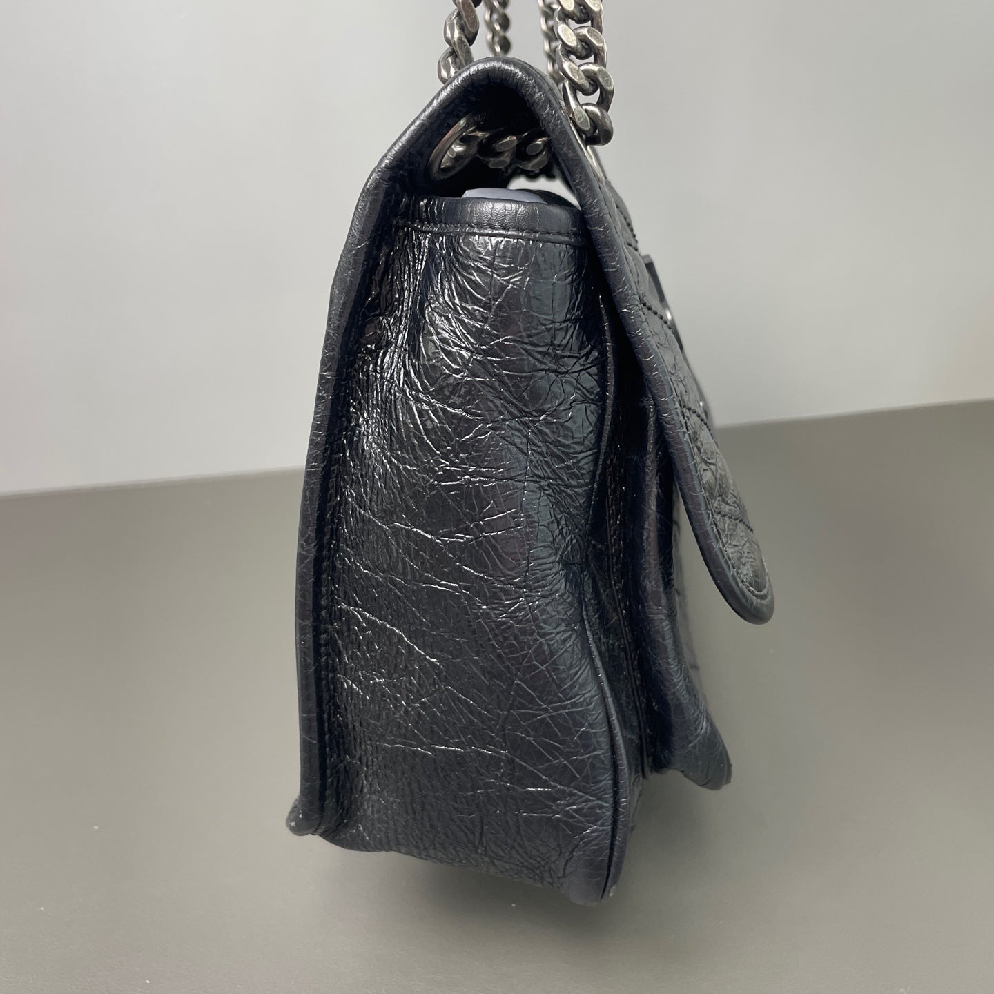Saint Laurent - Niki - Leather - Black - (Small)