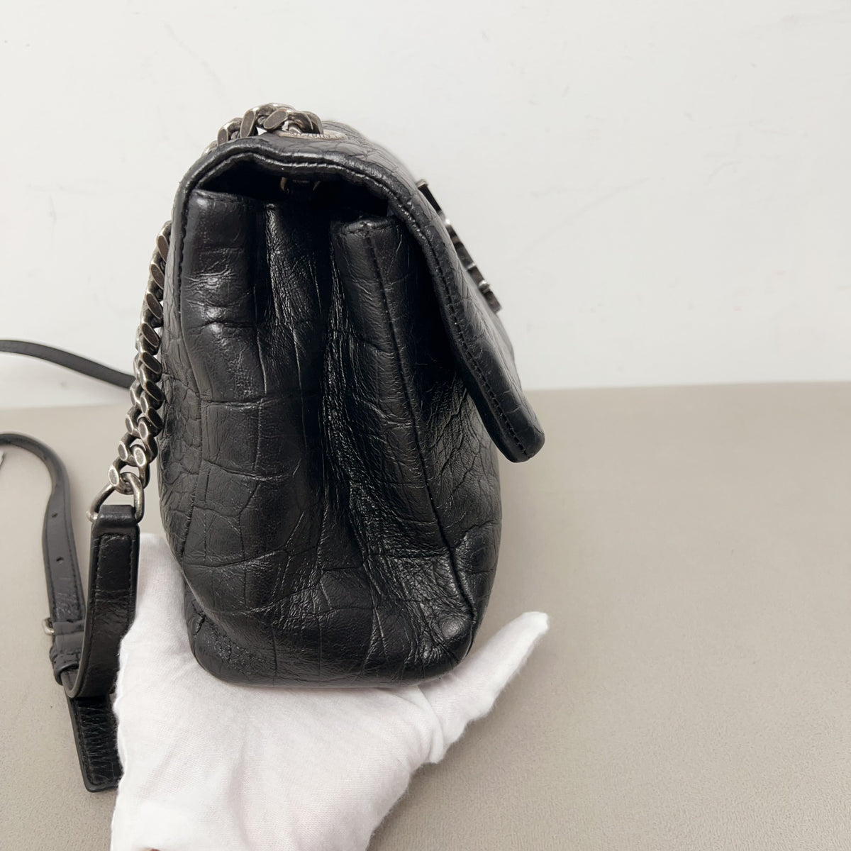 Saint Laurent - Niki - Leather - Black - (small)