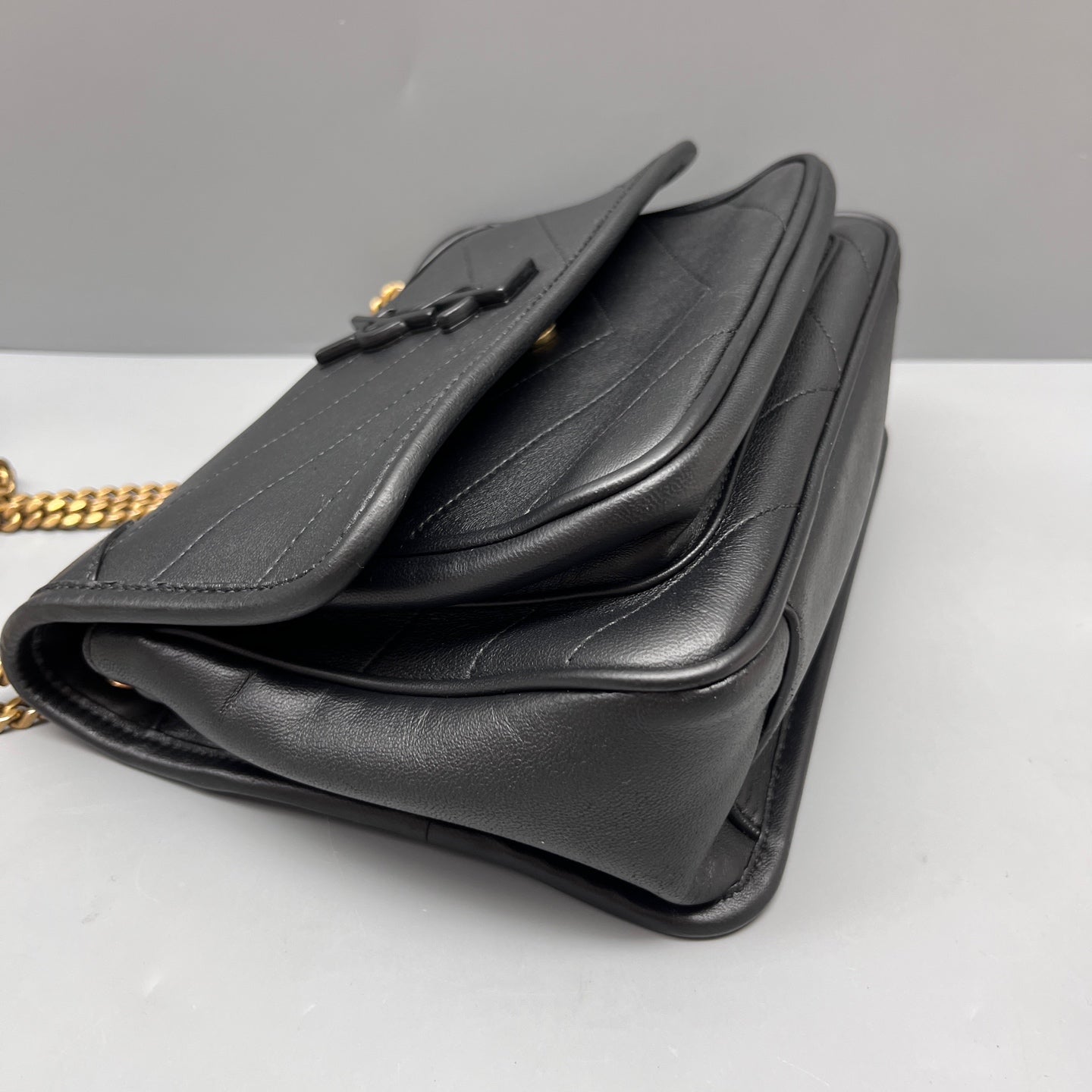 Saint Laurent - Niki - Leather - Black - (Small)