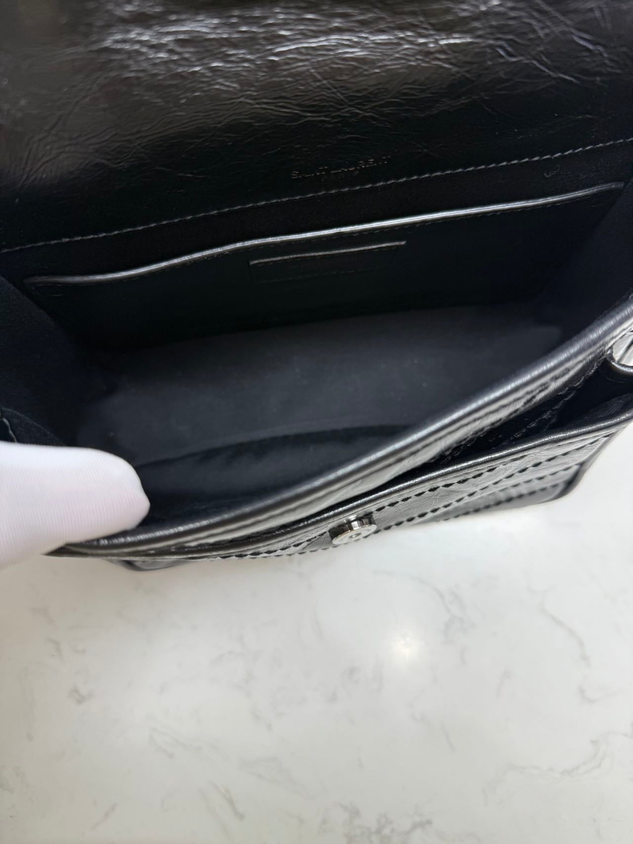 Saint Laurent - Niki - Leather - Black - (small)
