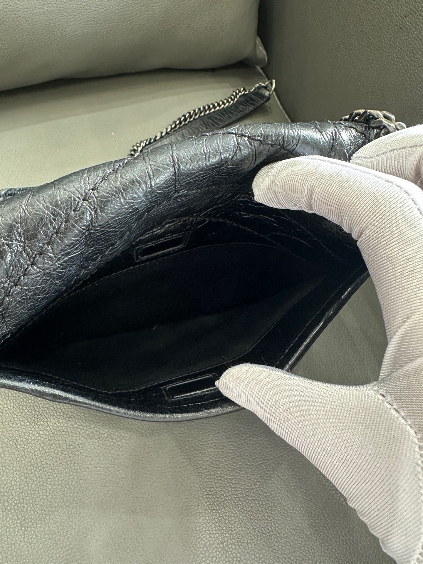 Saint Laurent - Niki - Leather - Black - (Small)
