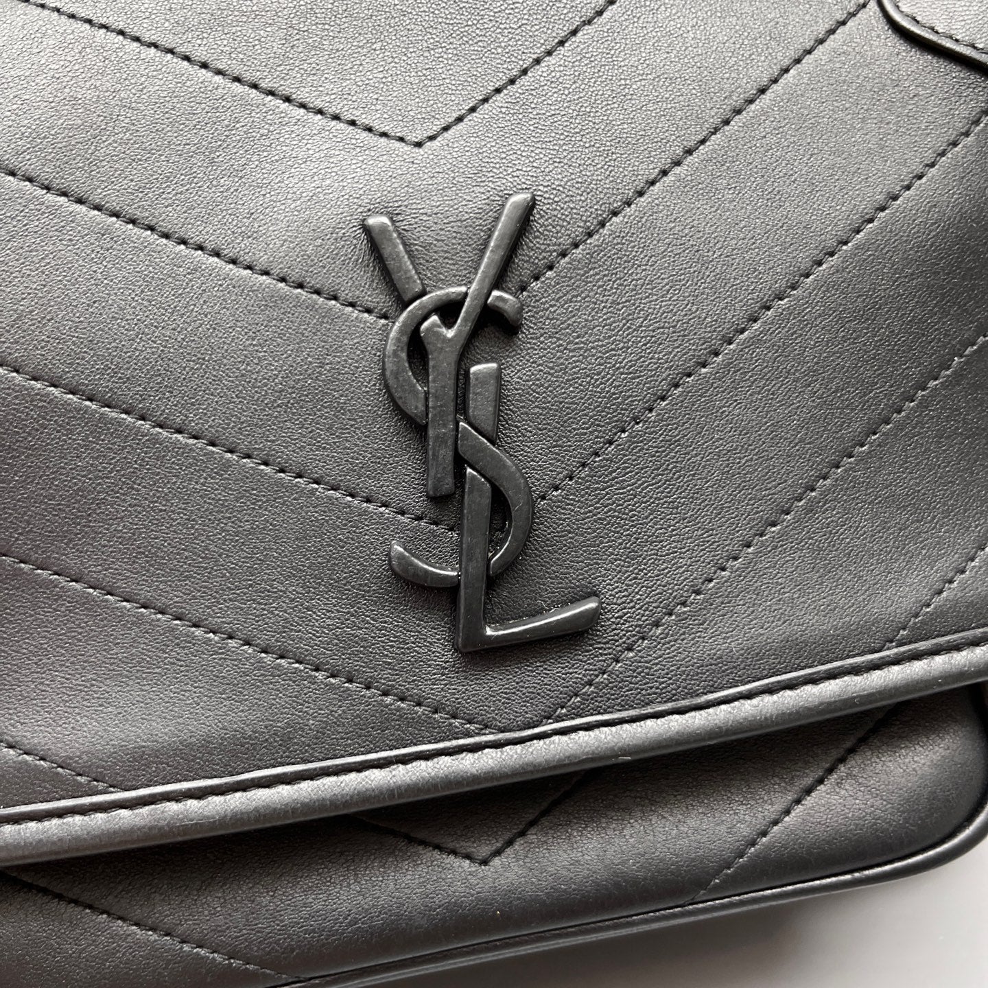 Saint Laurent - Niki - Leather - Black - (Small)