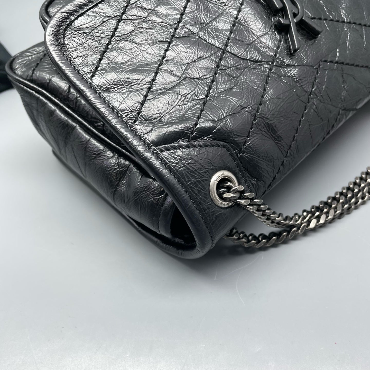 Saint Laurent - Niki - Leather - Black - (small)