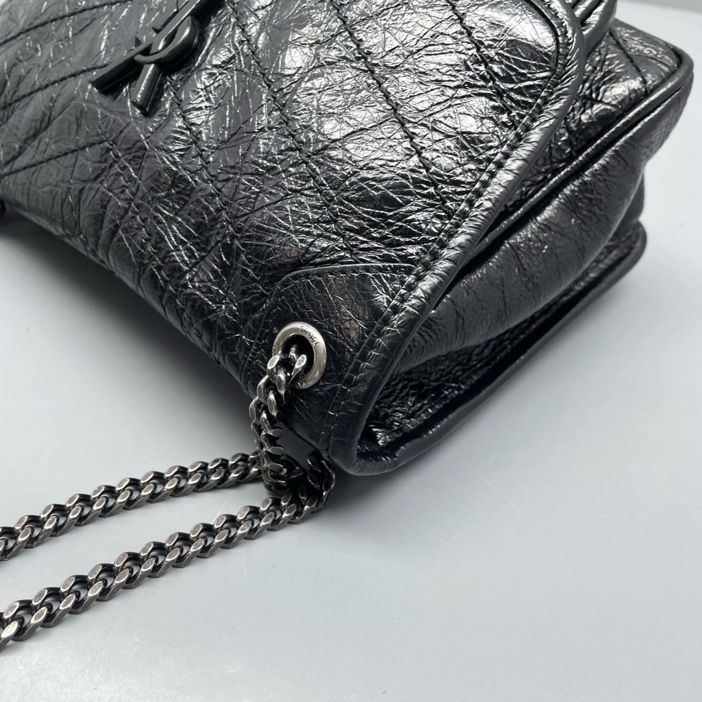 Saint Laurent - Niki - Leather - Black - (Small)