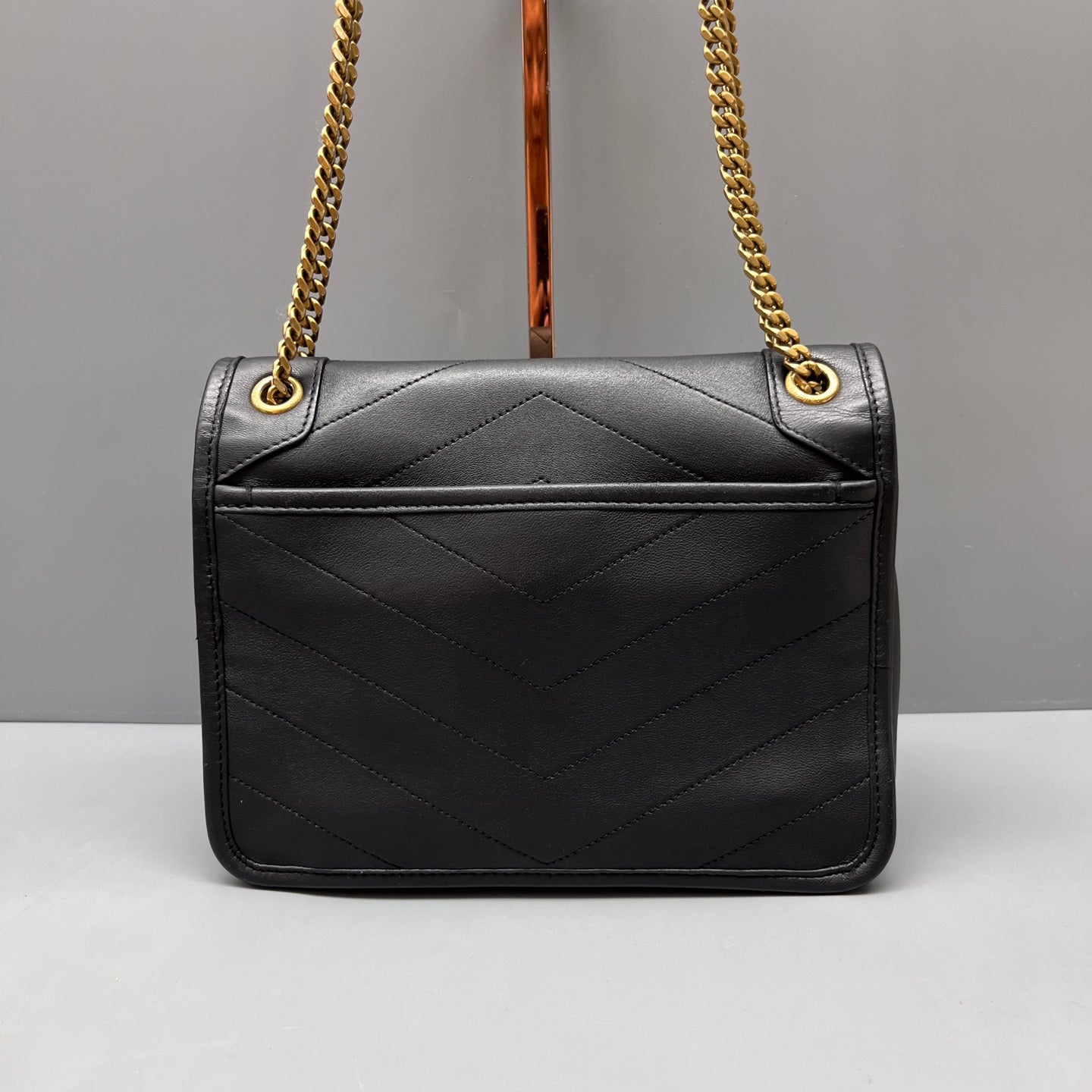 Saint Laurent - Niki - Leather - Black - (Small)