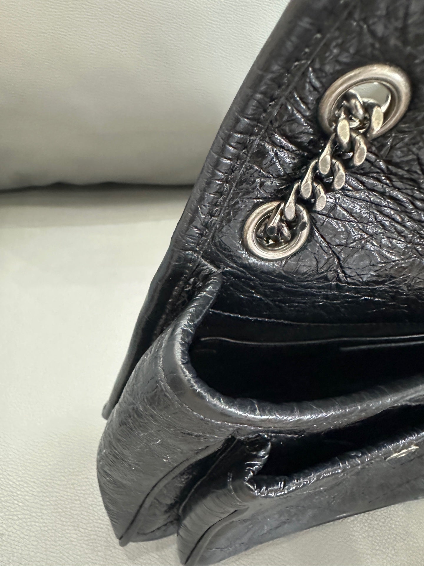 Saint Laurent - Niki - Leather - Black - (Small)