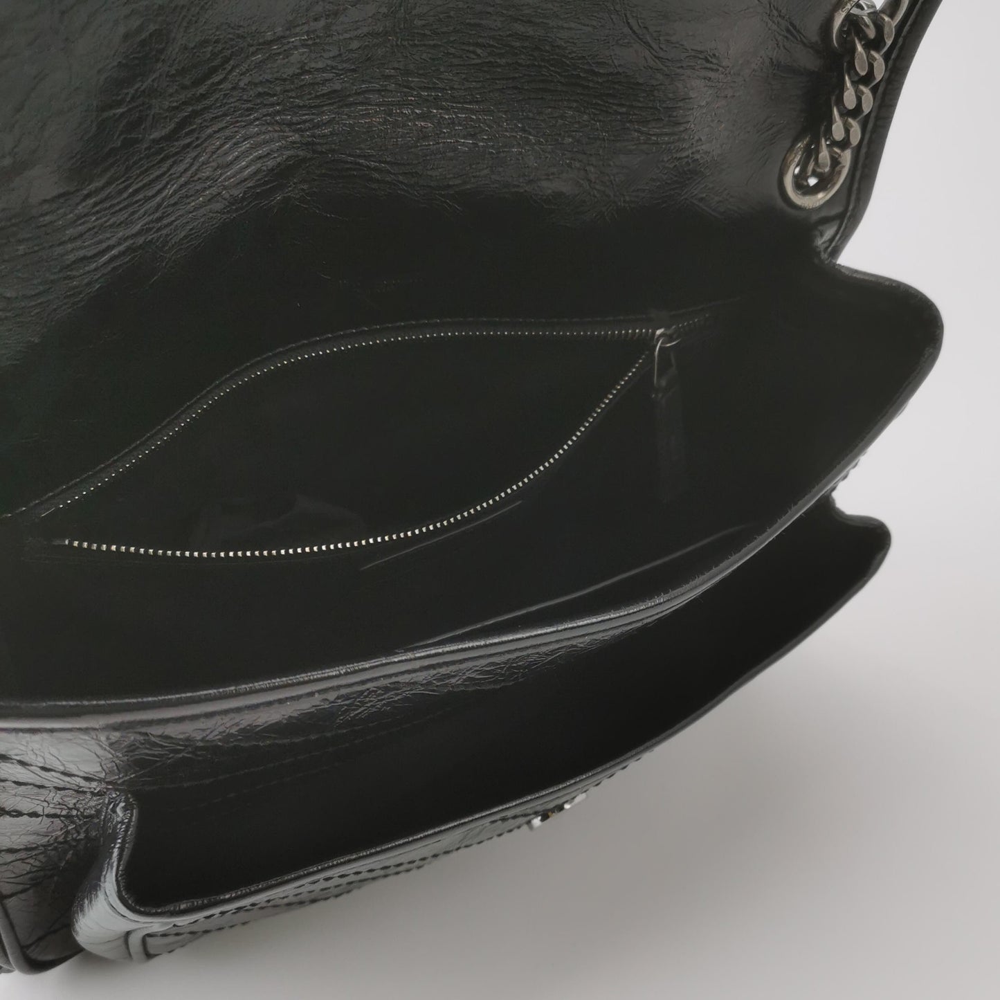 Saint Laurent - Niki - Leather - Black - (small)