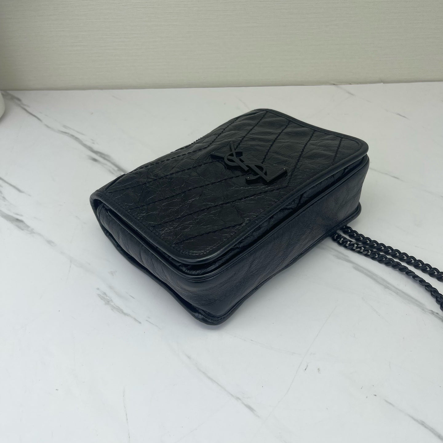Saint Laurent - Niki - Leather - Black - (small)