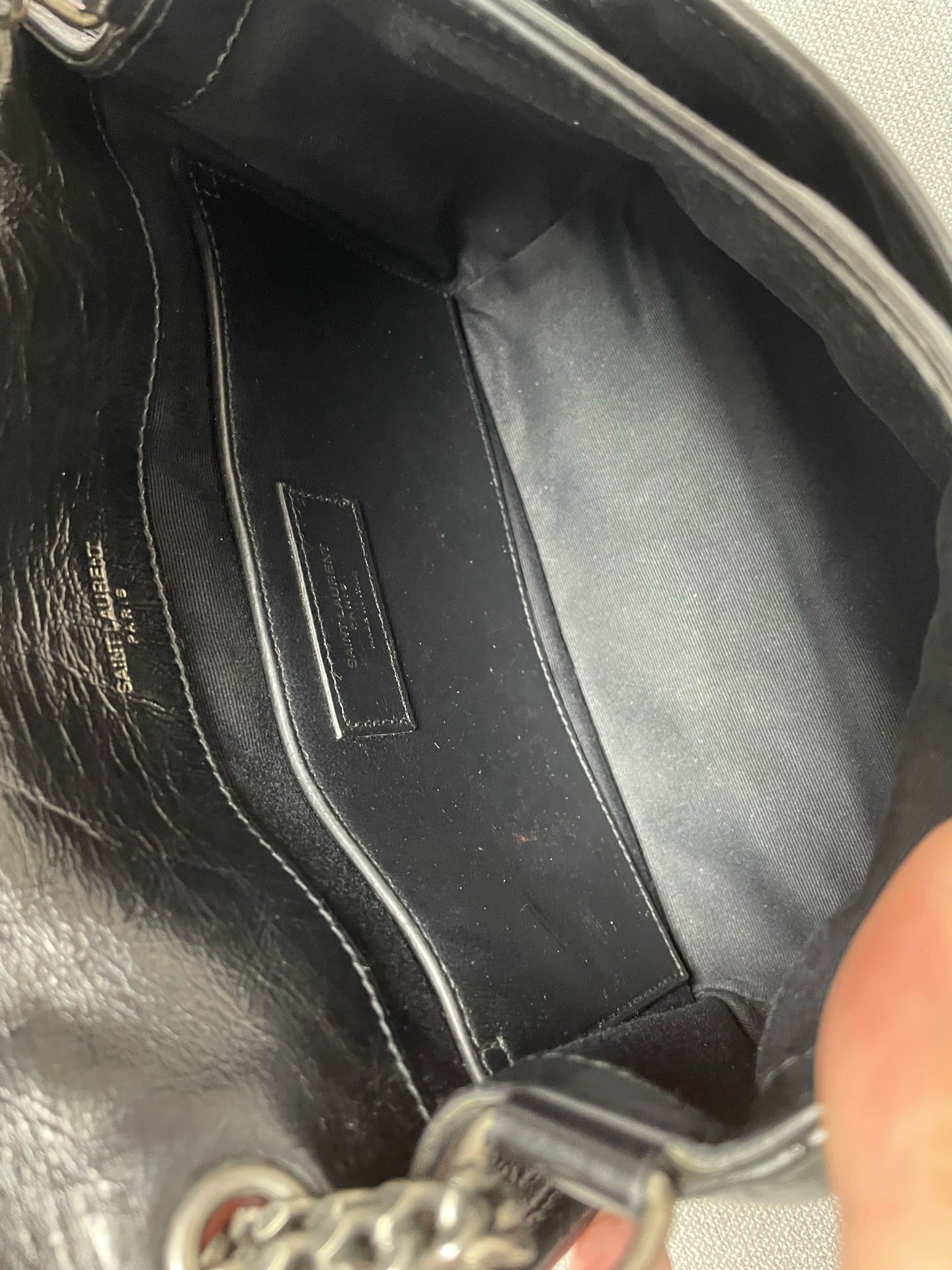 Saint Laurent - Niki - Leather - Black - (small)