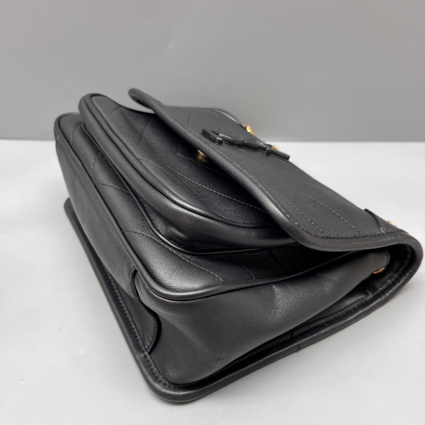 Saint Laurent - Niki - Leather - Black - (Small)