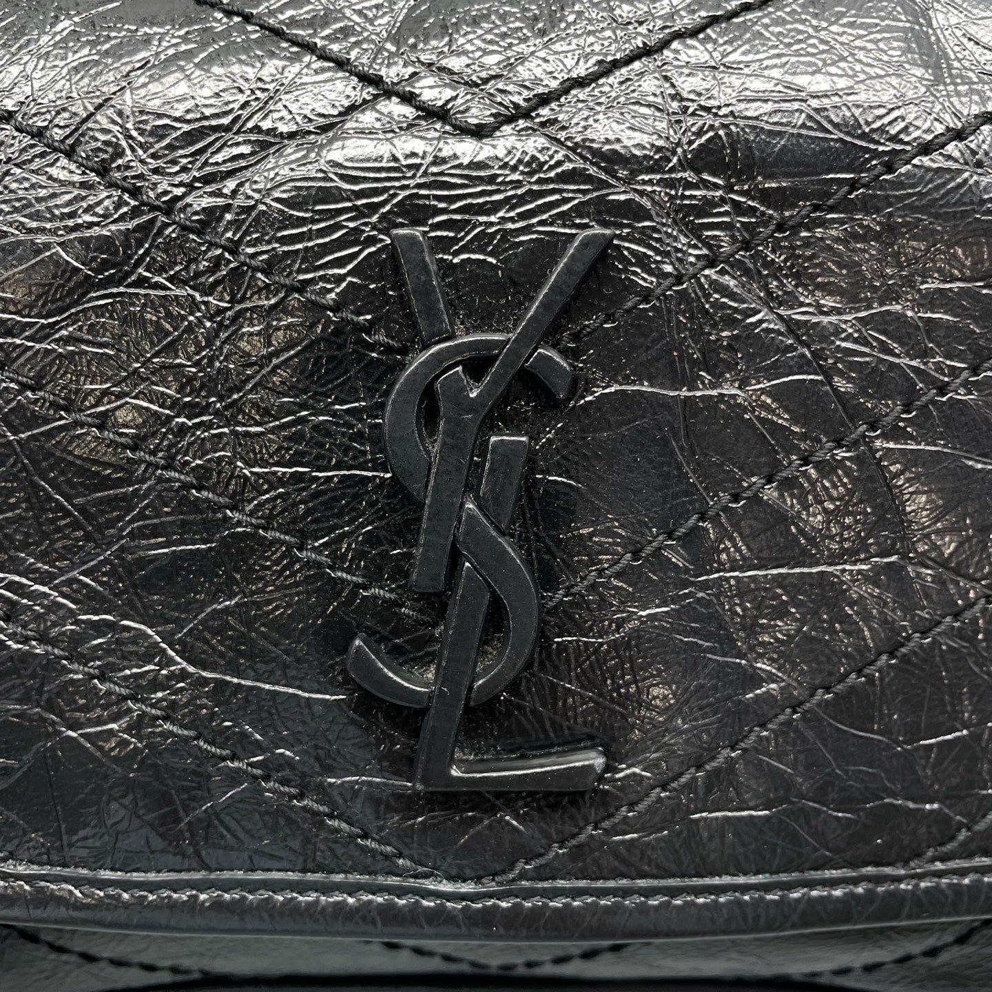 Saint Laurent - Niki - Leather - Black - (small)