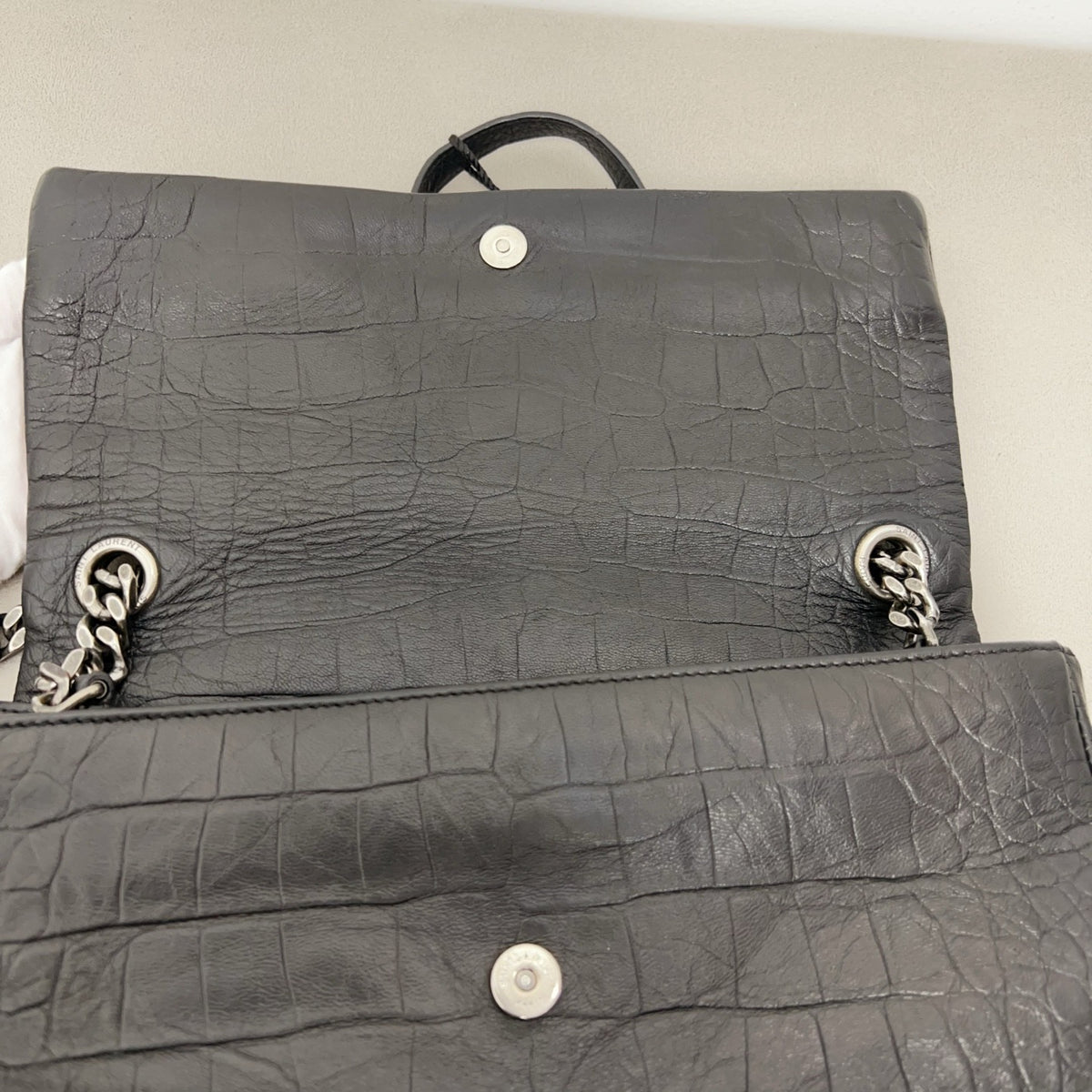 Saint Laurent - Niki - Leather - Black - (small)