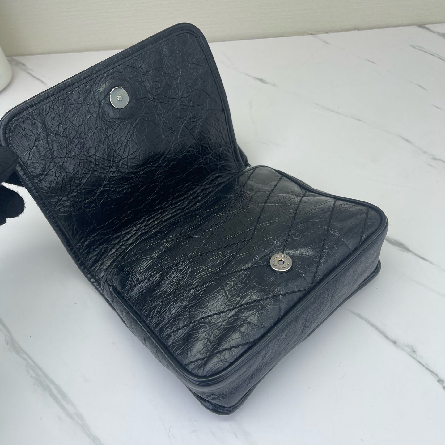 Saint Laurent - Niki - Leather - Black - (small)