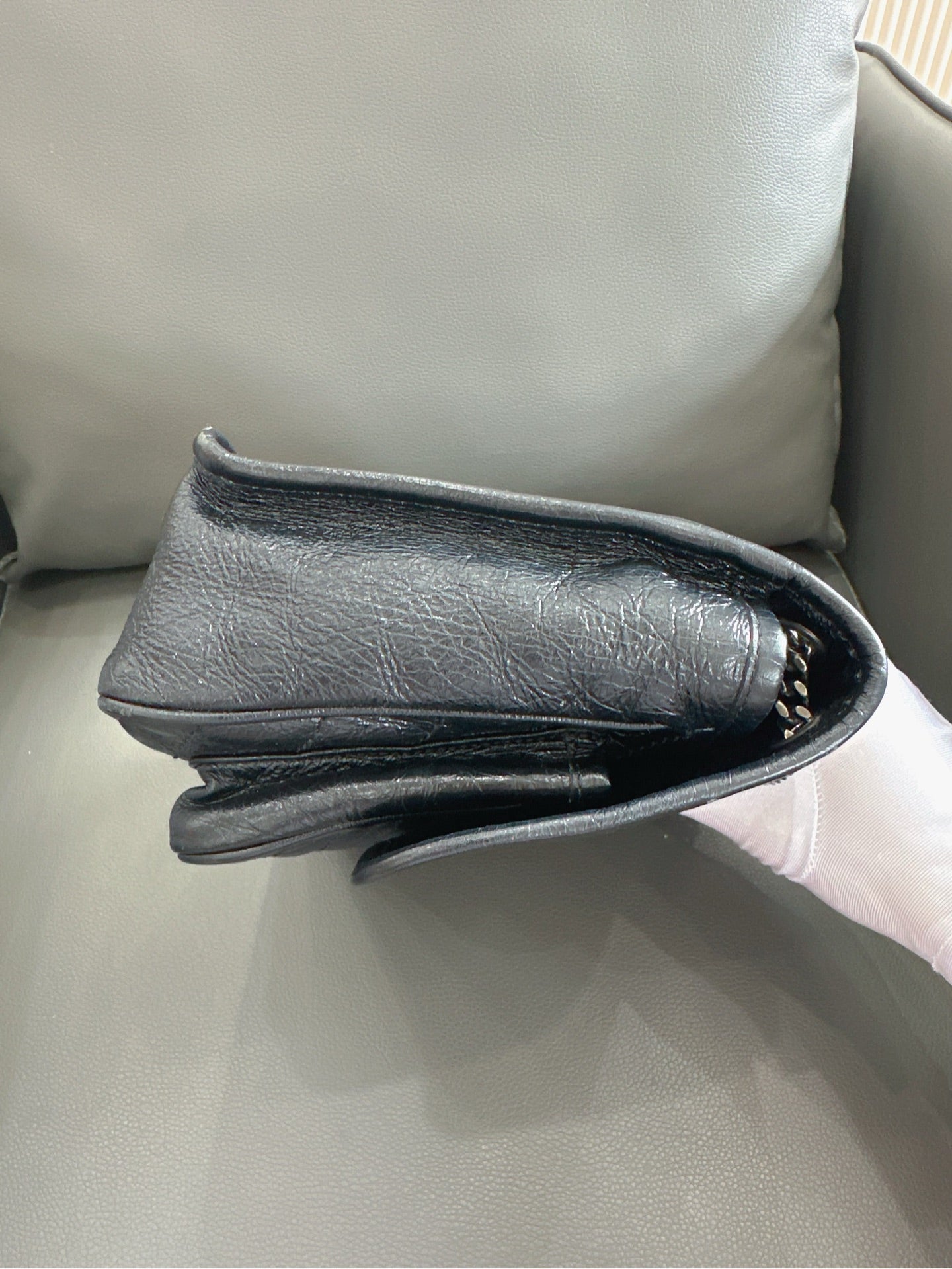 Saint Laurent - Niki - Leather - Black - (Small)