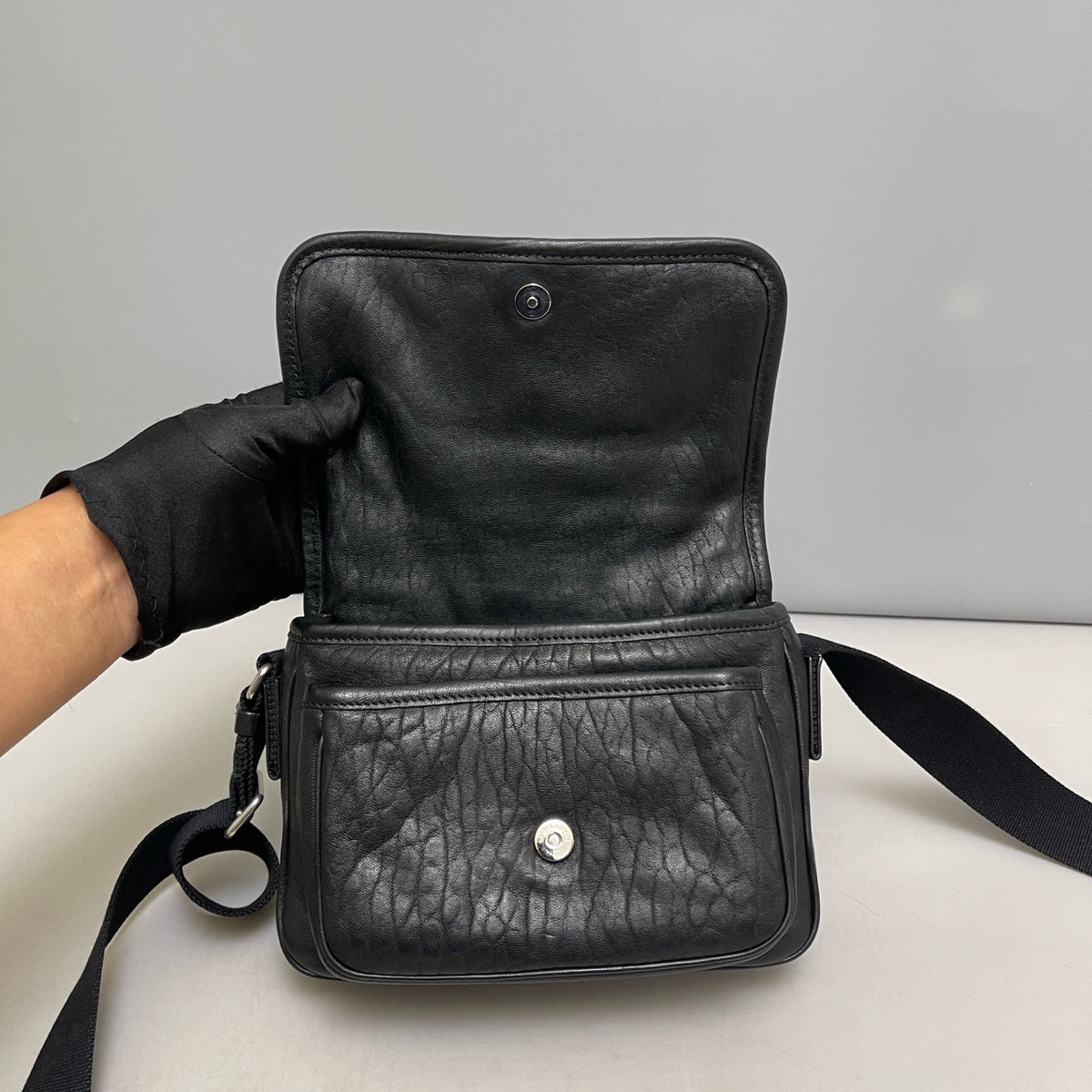 Saint Laurent - Niki - Leather - Black - (small)