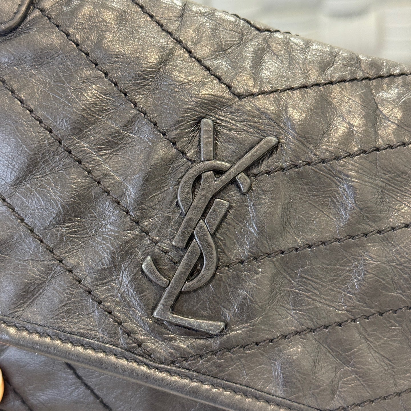 Saint Laurent - NIKI - Leather - Black - (small)