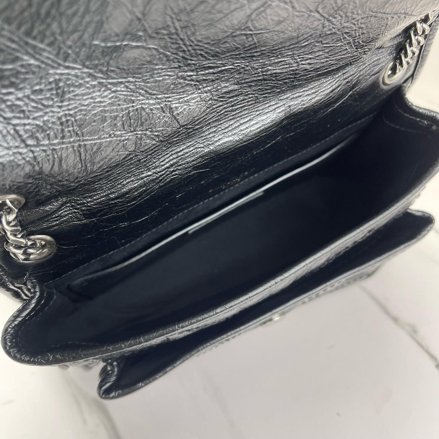 Saint Laurent - Niki - Leather - Black - (small)