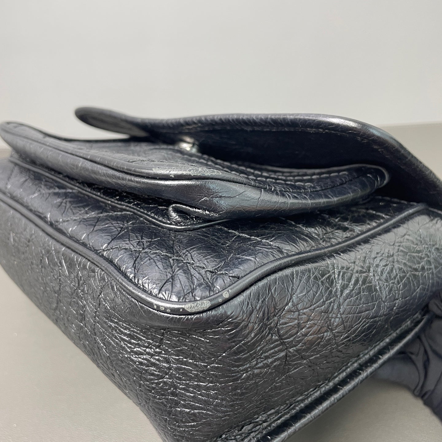 Saint Laurent - Niki - Leather - Black - (Small)