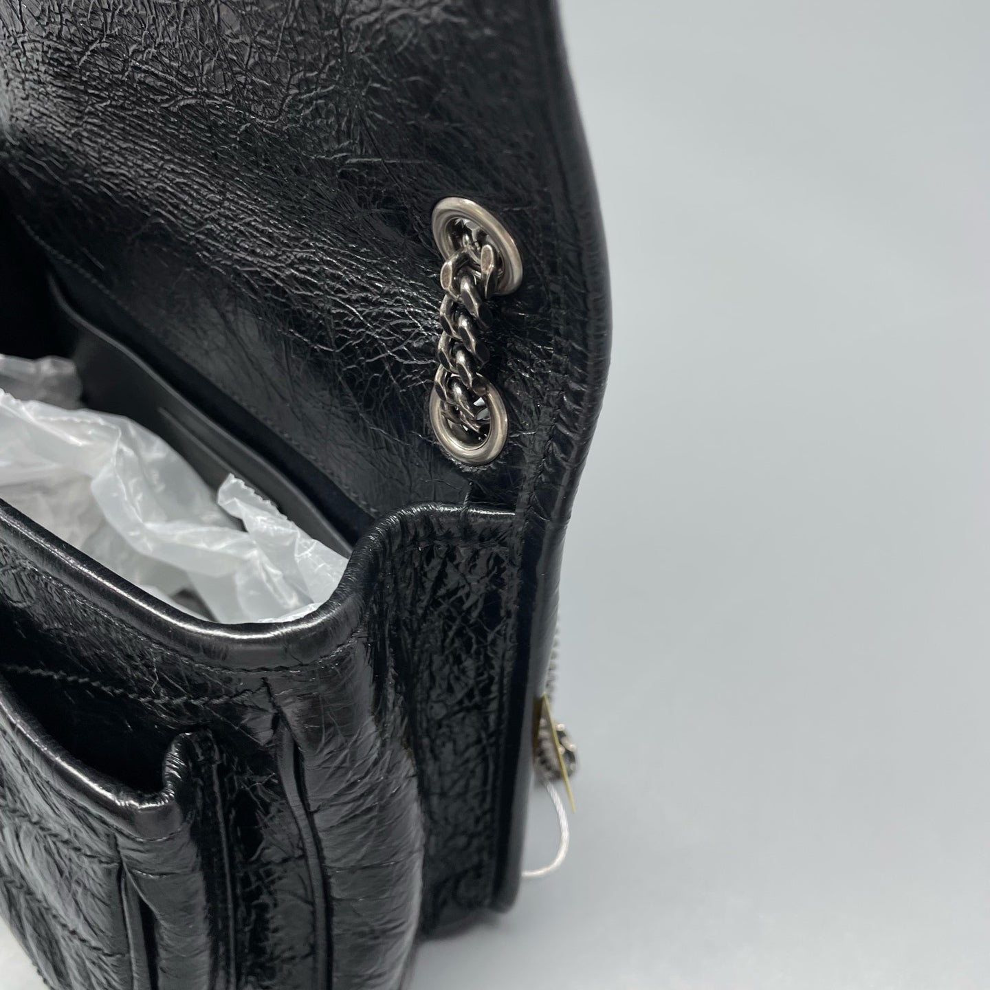 Saint Laurent - Niki - Leather - Black - (Small)