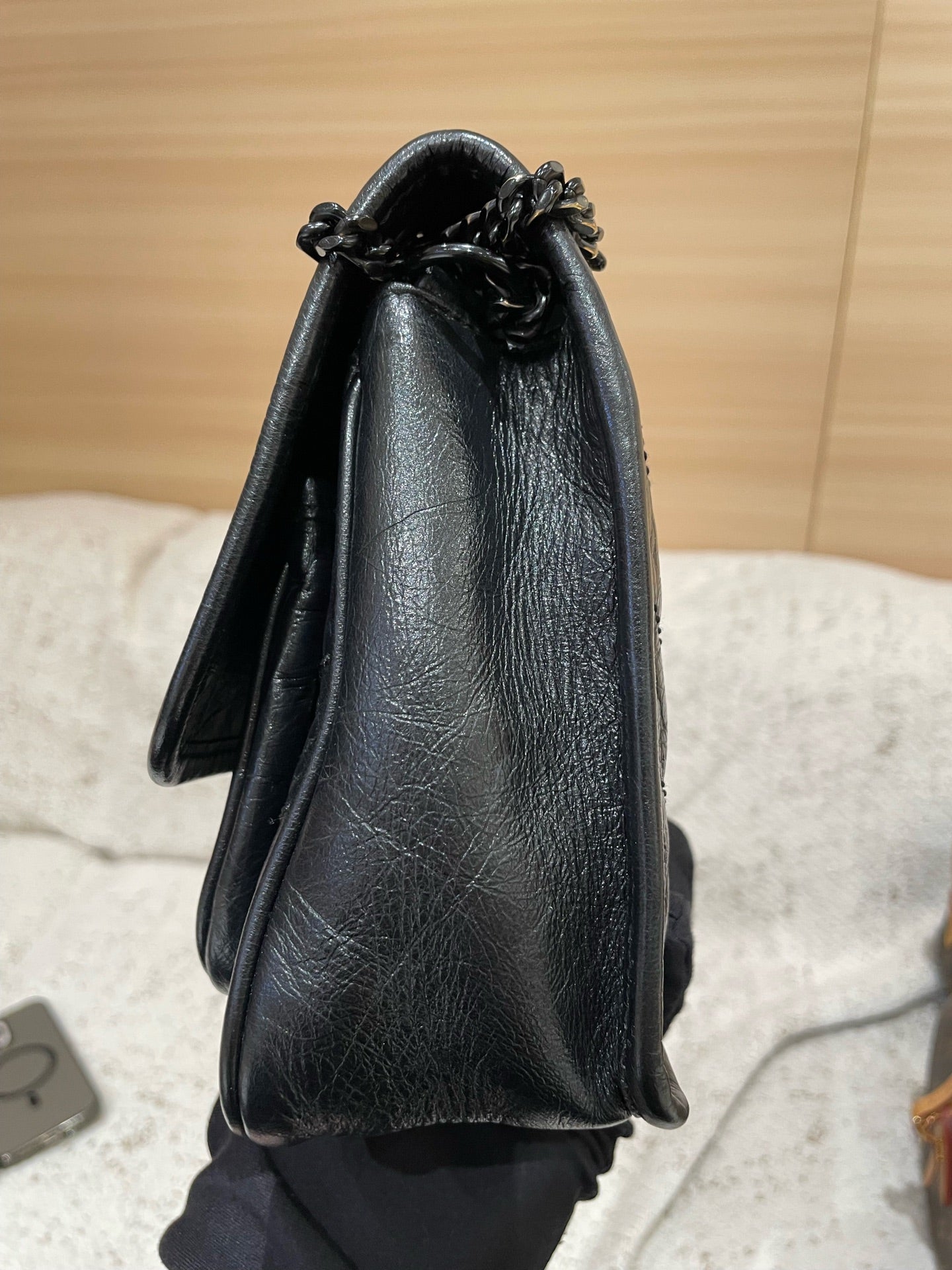 Saint Laurent - Niki - Leather - Black - (small)