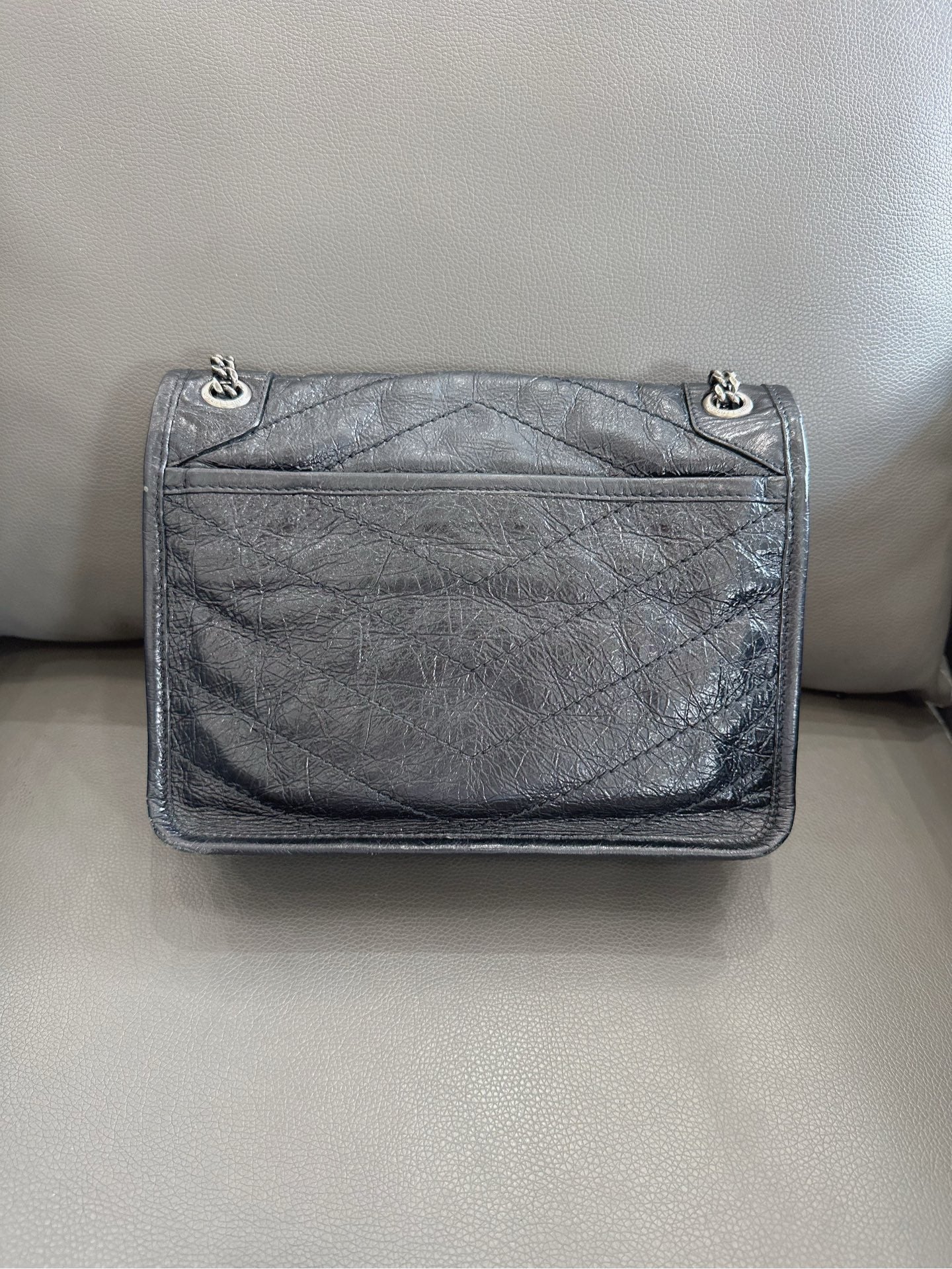 Saint Laurent - Niki - Leather - Black - (Small)