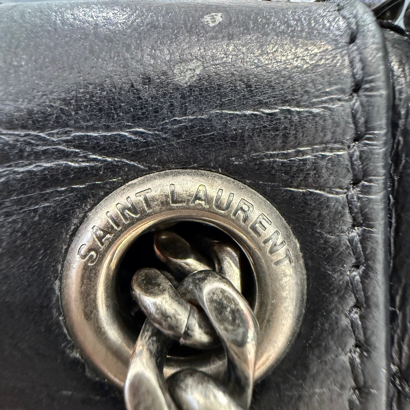 Saint Laurent - NIKI - Leather - Black - (small)