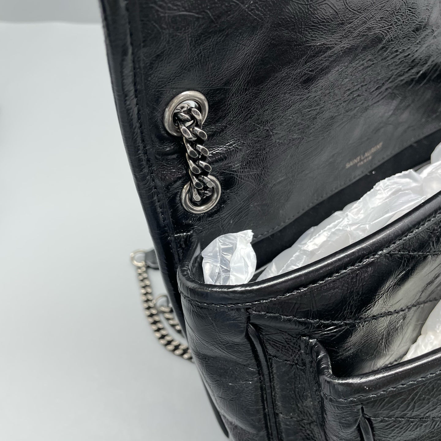 Saint Laurent - Niki - Leather - Black - (small)